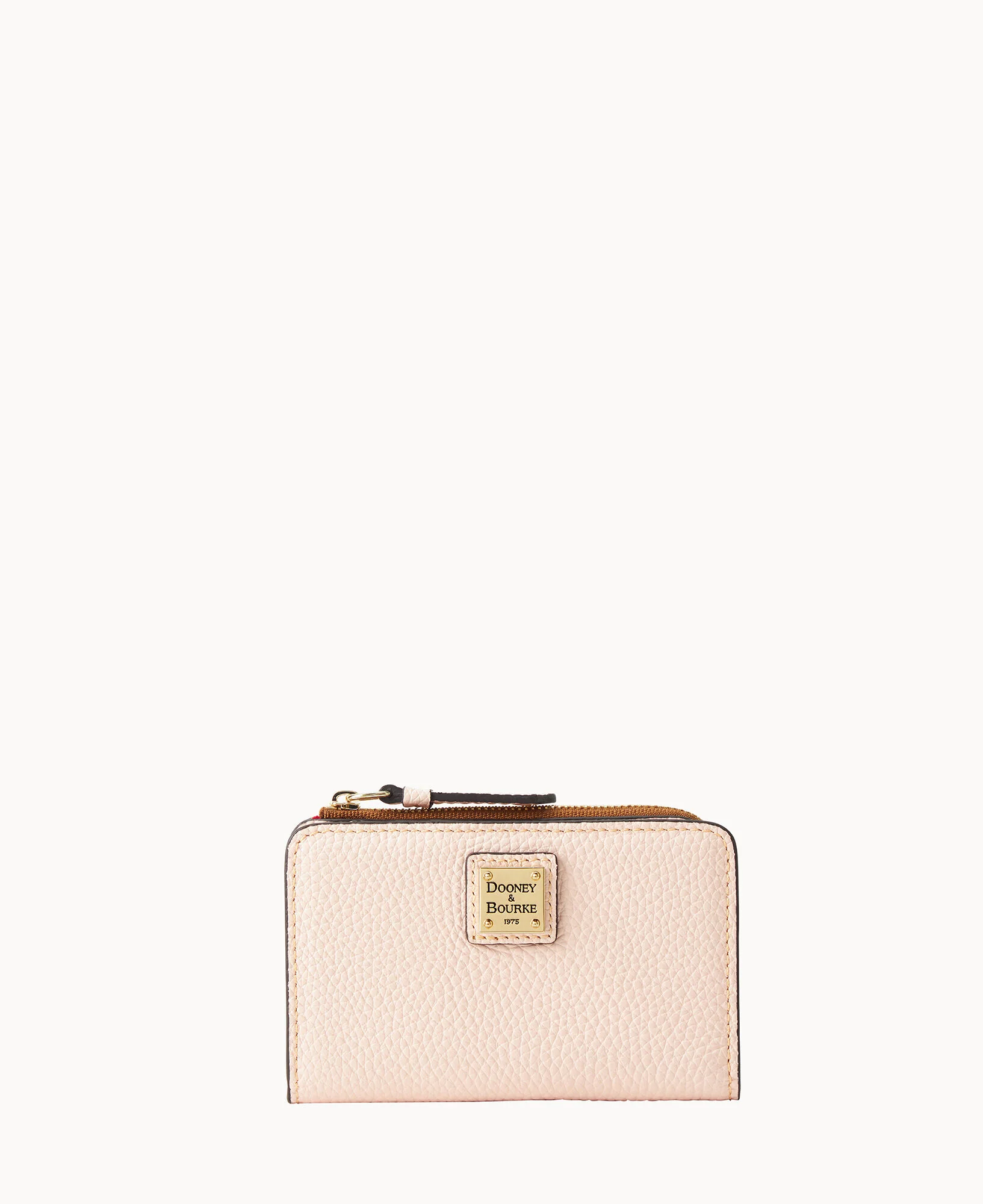 Pebble Grain Zip Credit Card Wallet 14 - Image 43