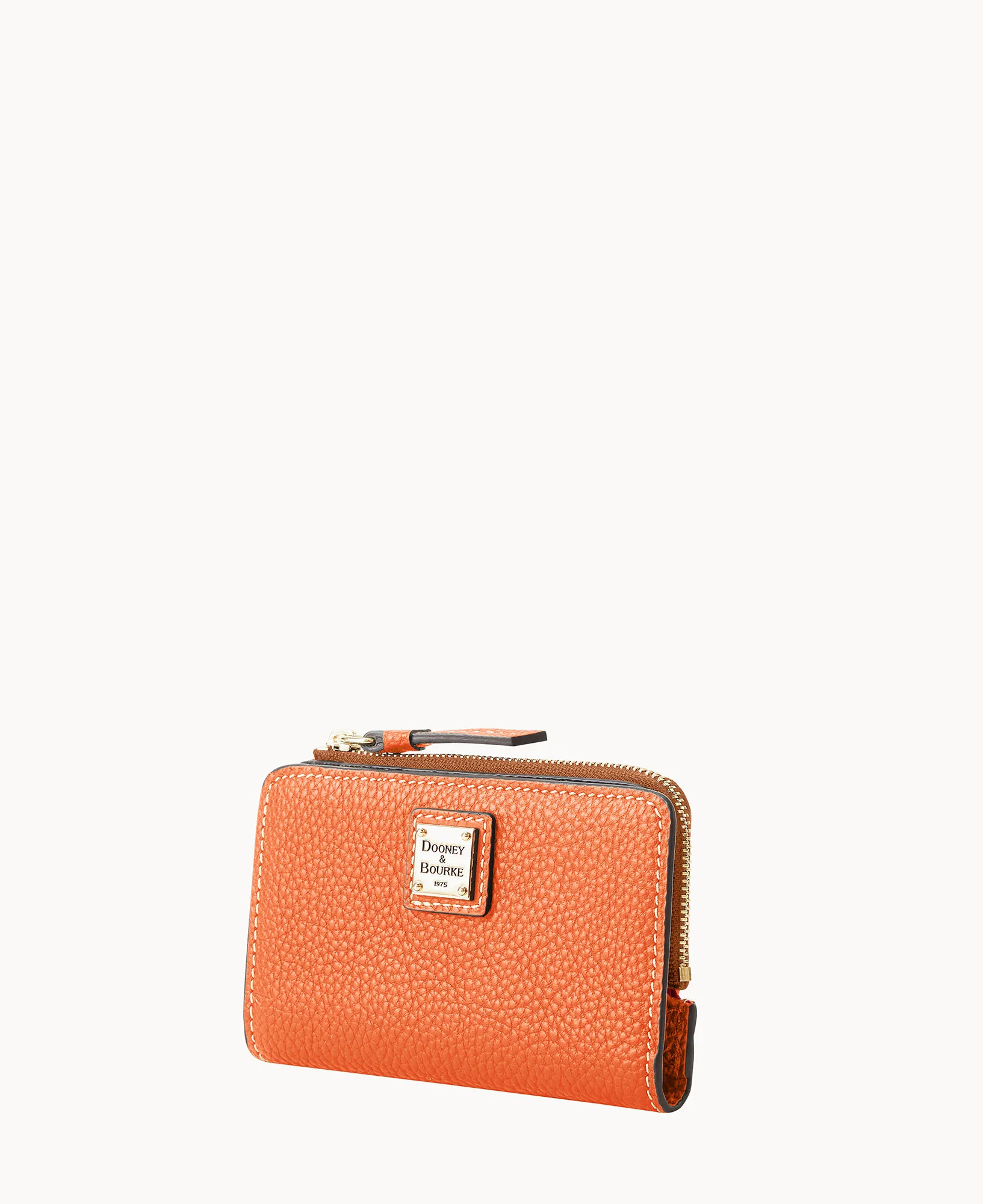 Pebble Grain Zip Credit Card Wallet 14 - Image 47