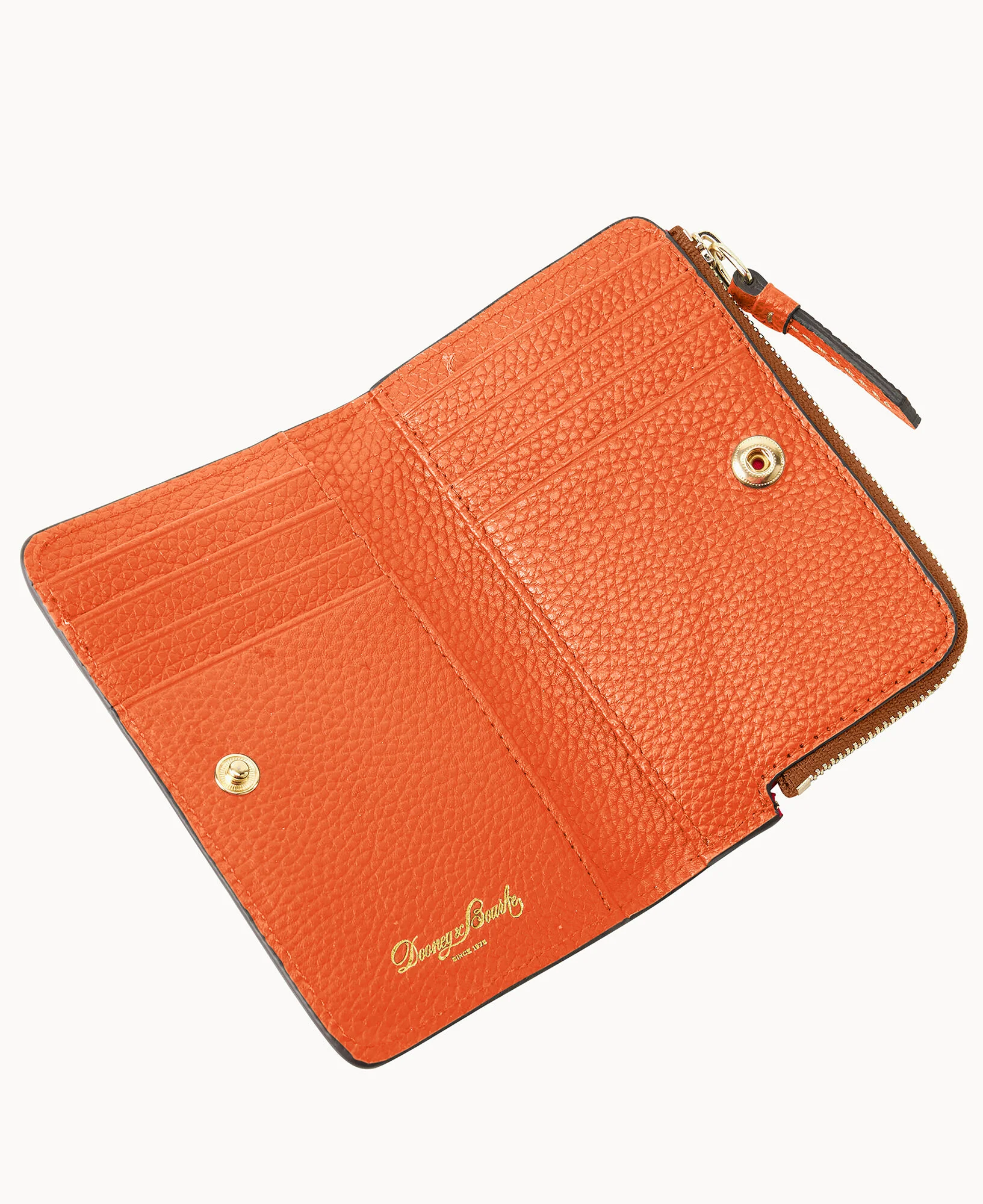 Pebble Grain Zip Credit Card Wallet 14 - Image 48