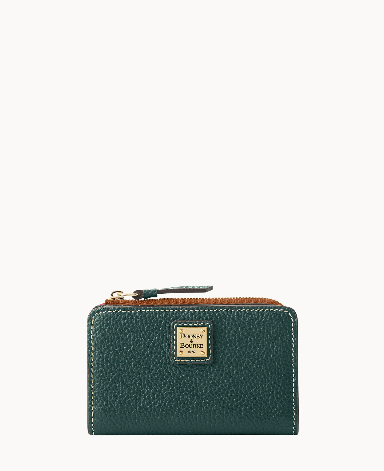 Pebble Grain Zip Credit Card Wallet 14 - Image 55