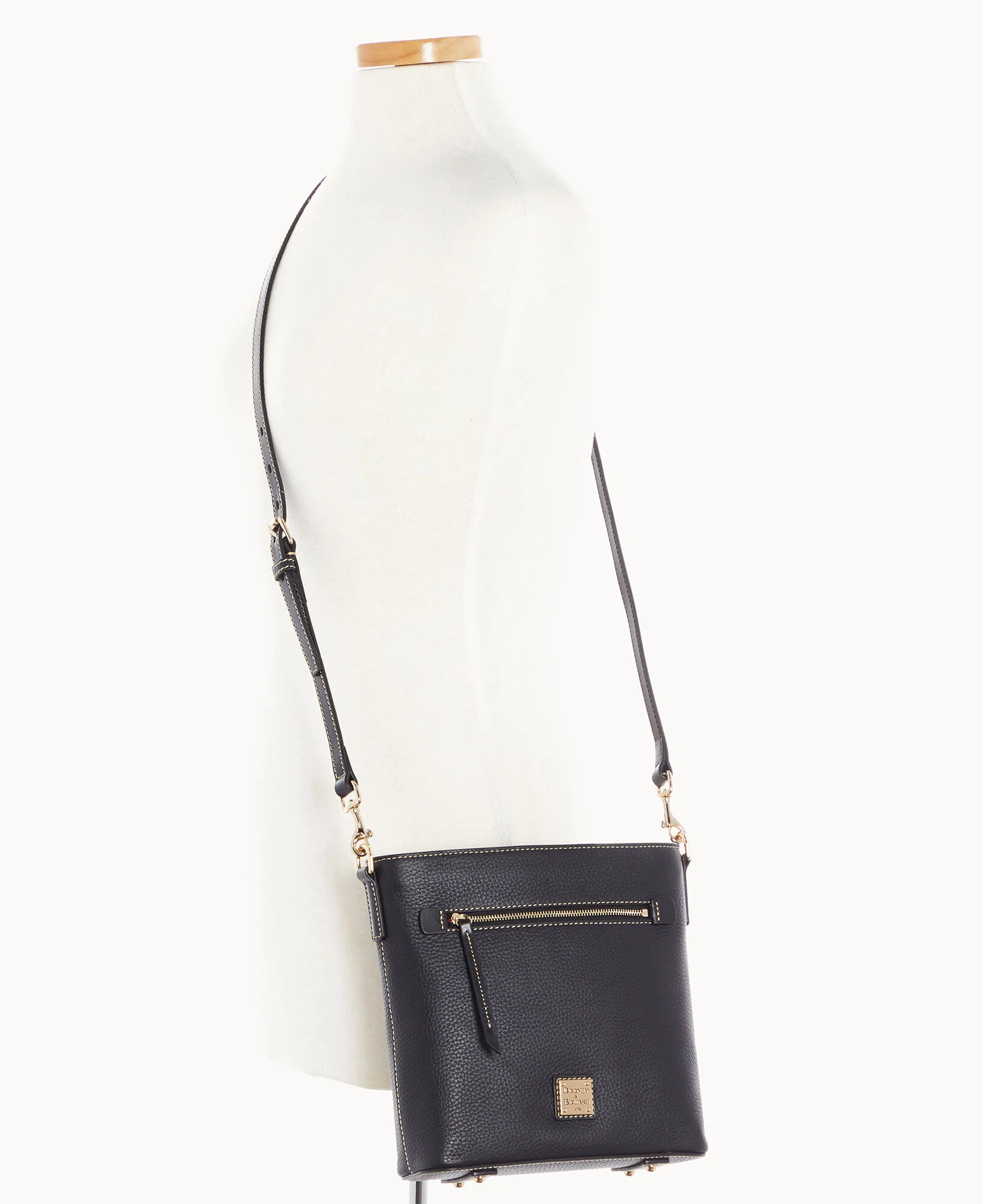 Pebble Grain Zip Crossbody - Image 21