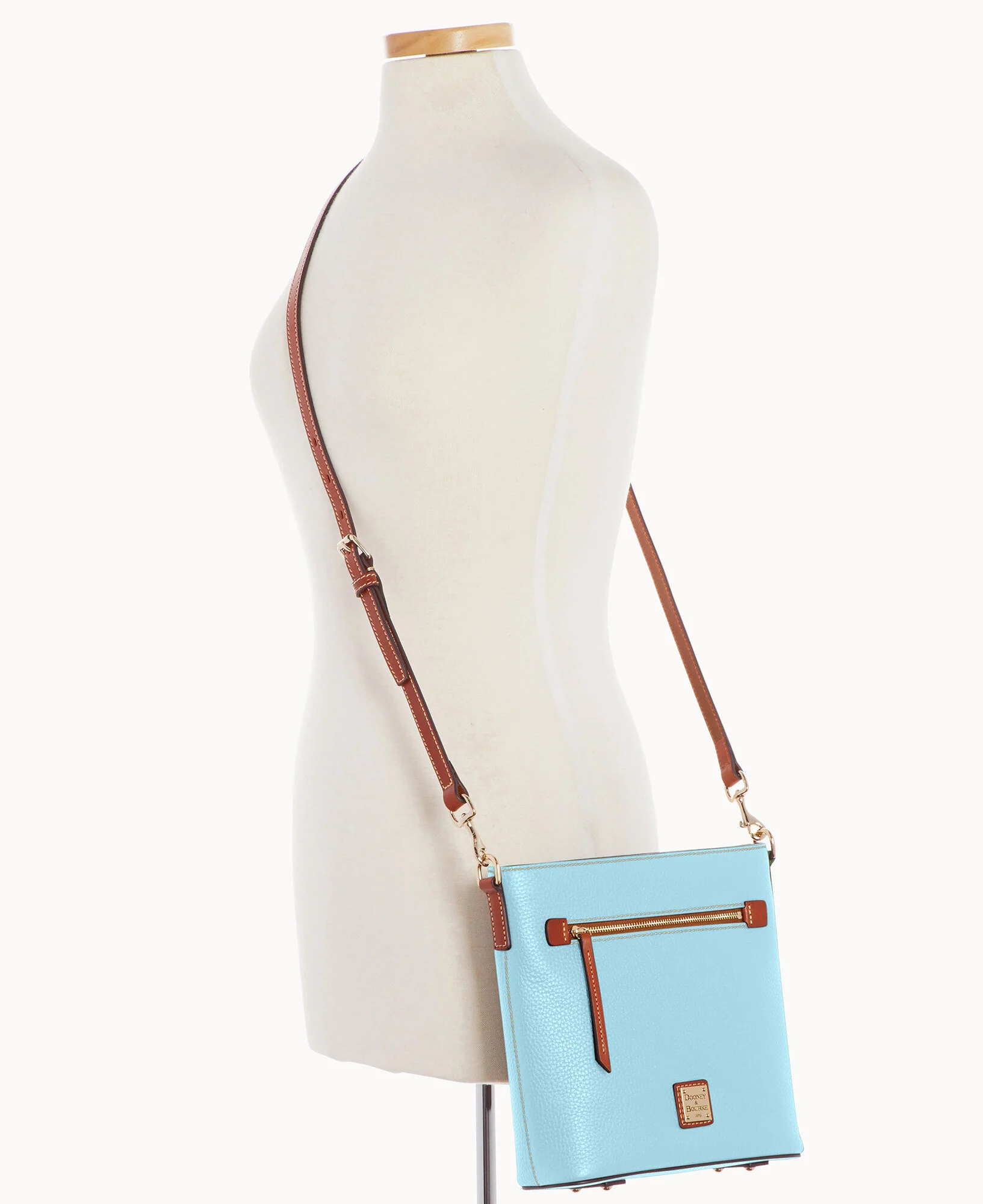 Pebble Grain Zip Crossbody - Image 41
