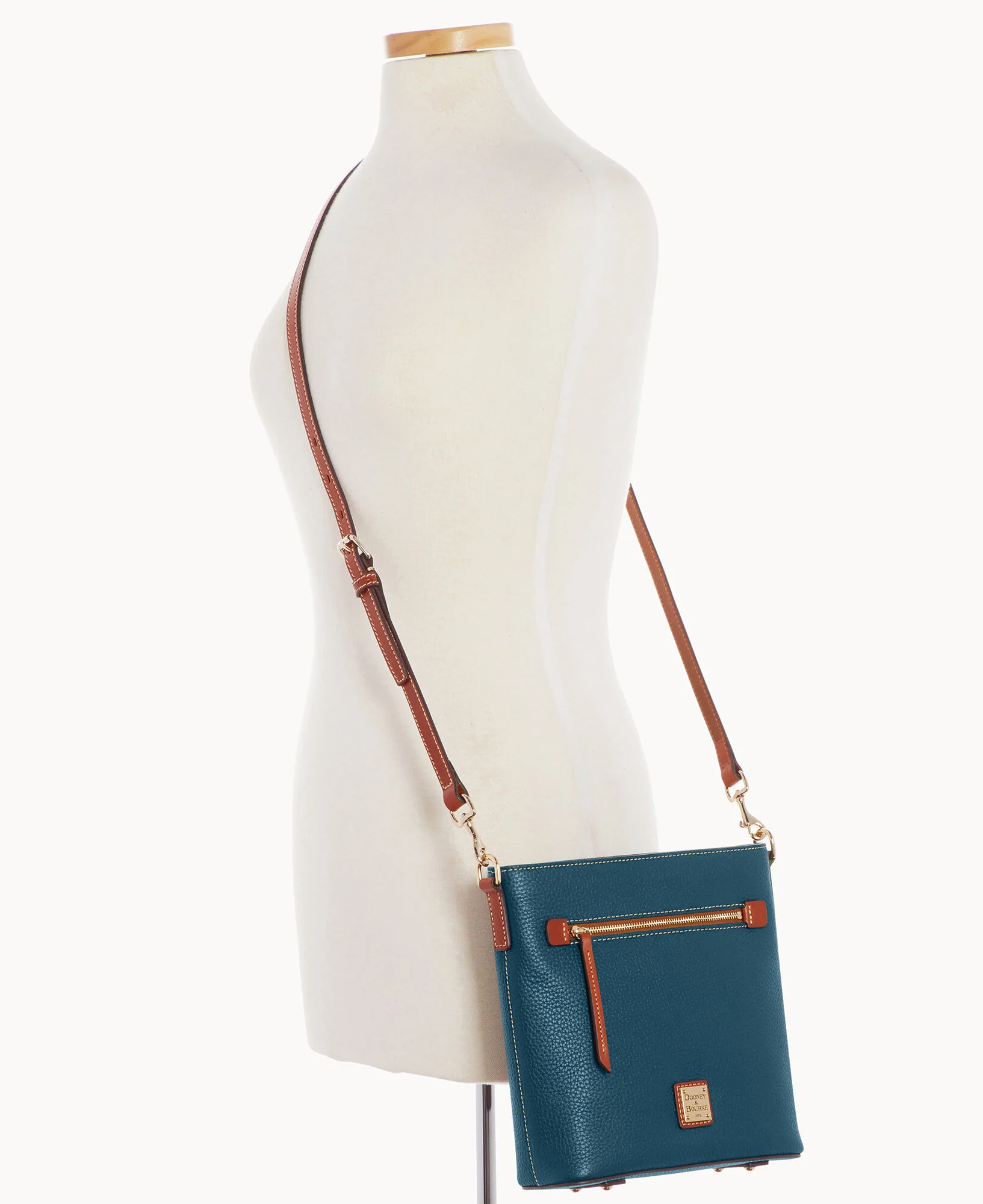 Pebble Grain Zip Crossbody - Image 49