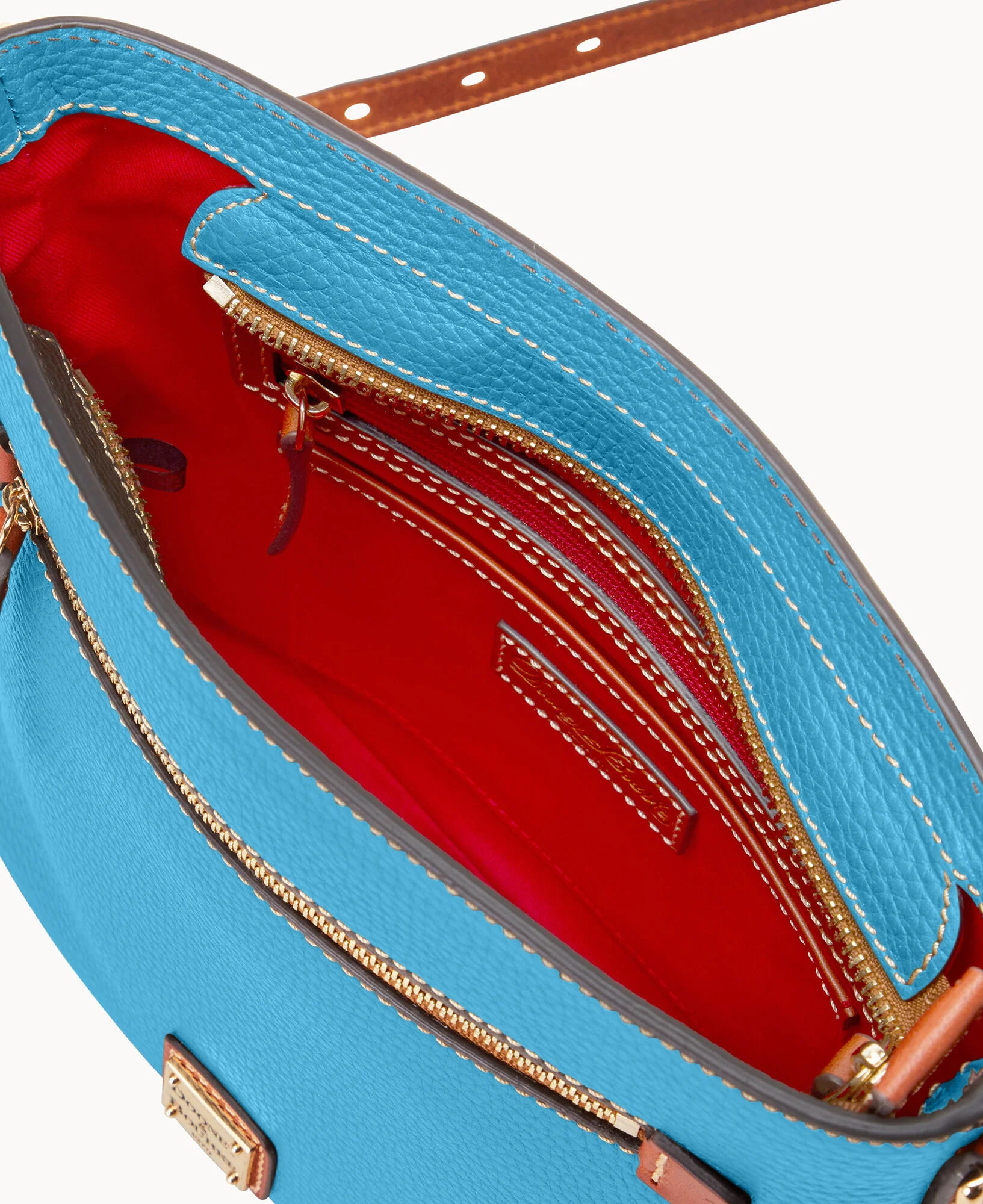 Pebble Grain Zip Crossbody - Image 52