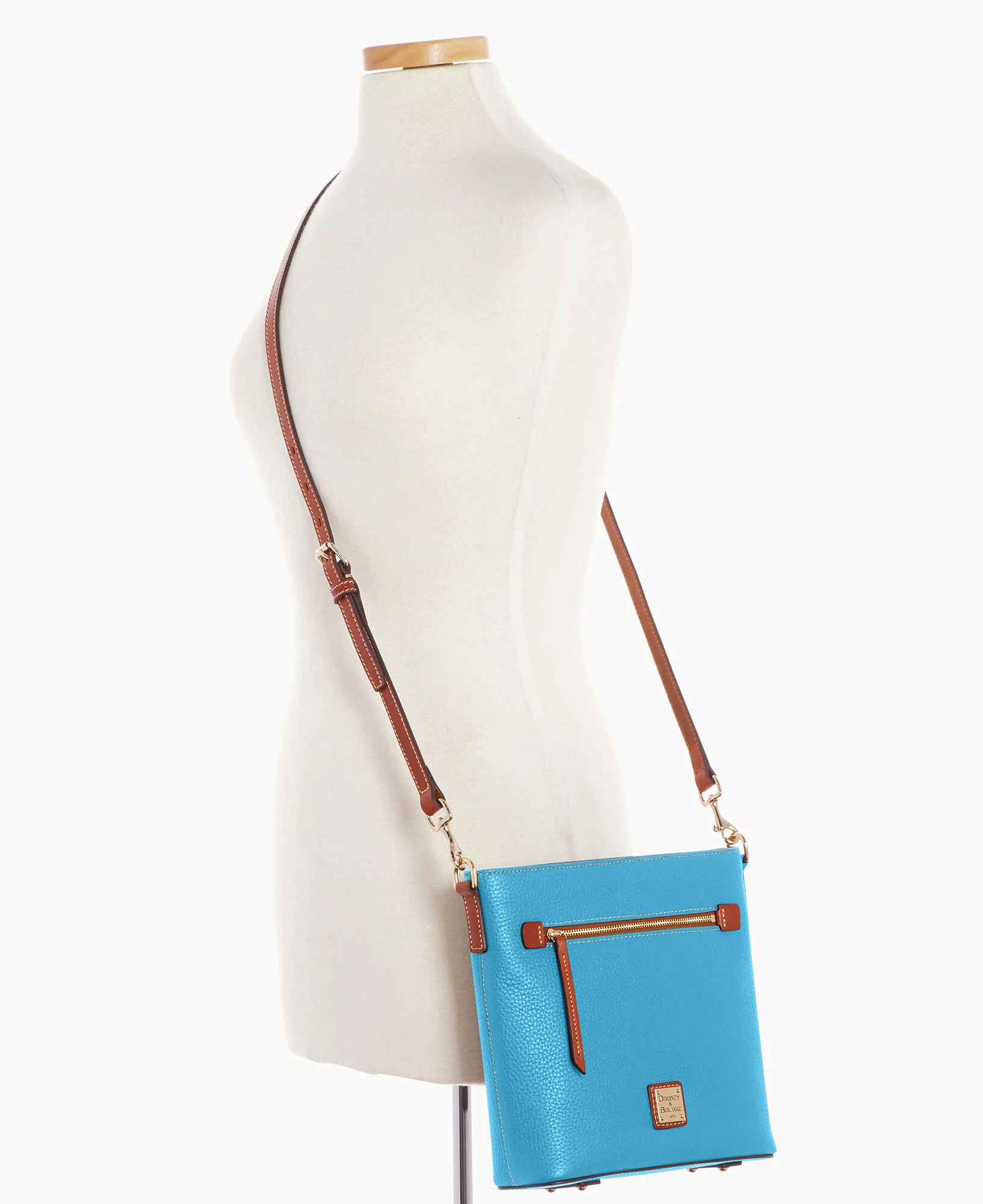 Pebble Grain Zip Crossbody - Image 53