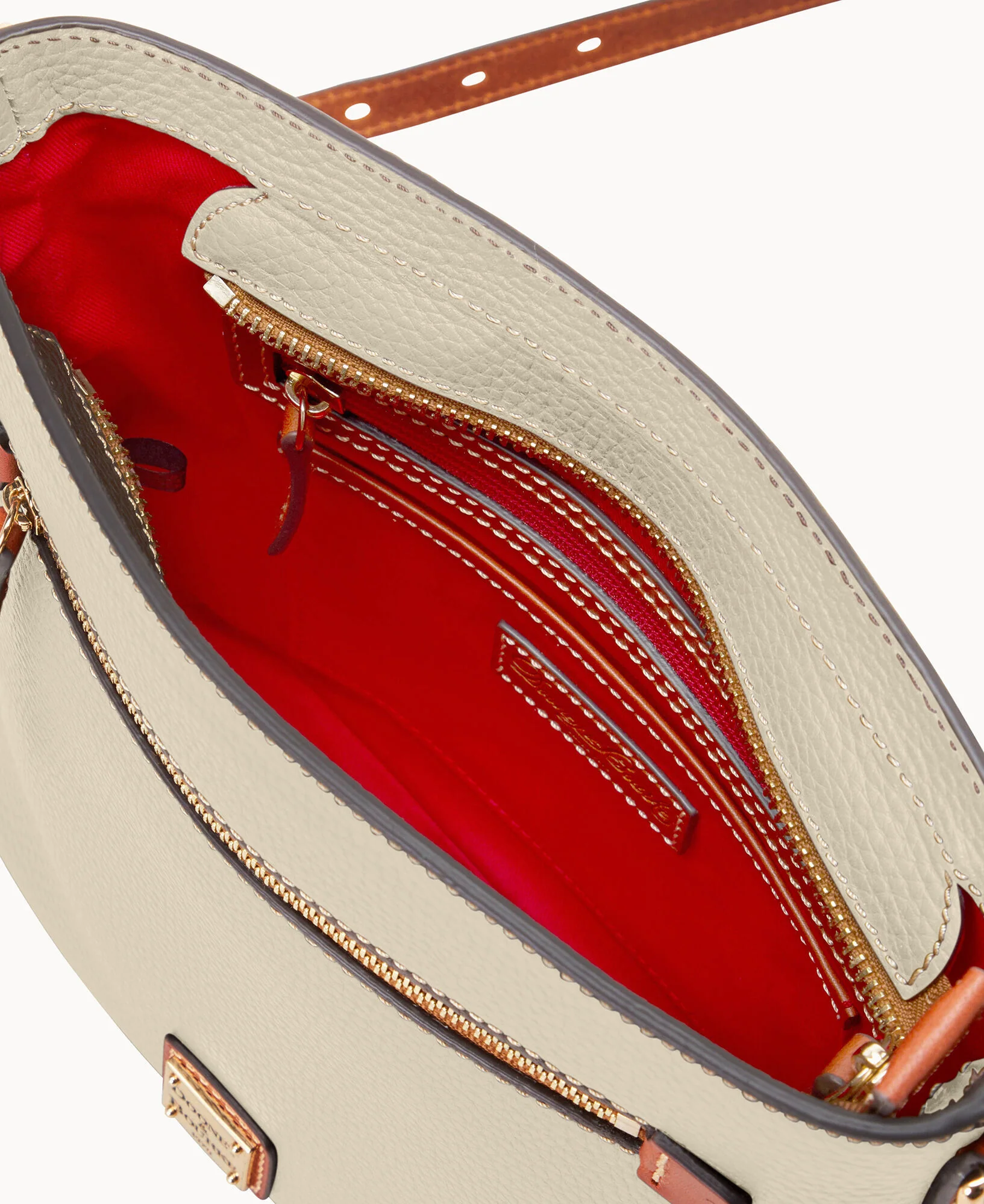 Pebble Grain Zip Crossbody - Image 56