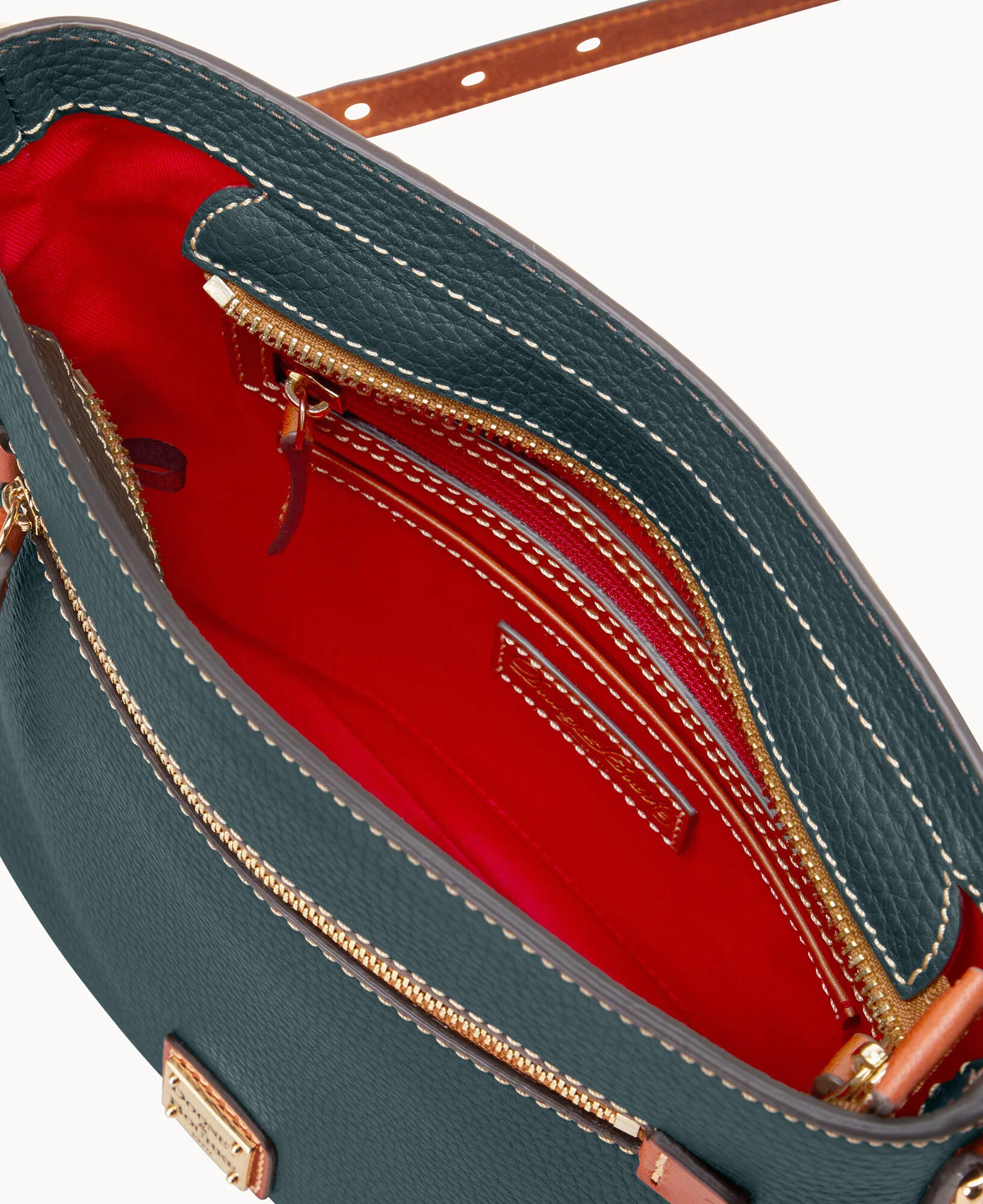 Pebble Grain Zip Crossbody - Image 60