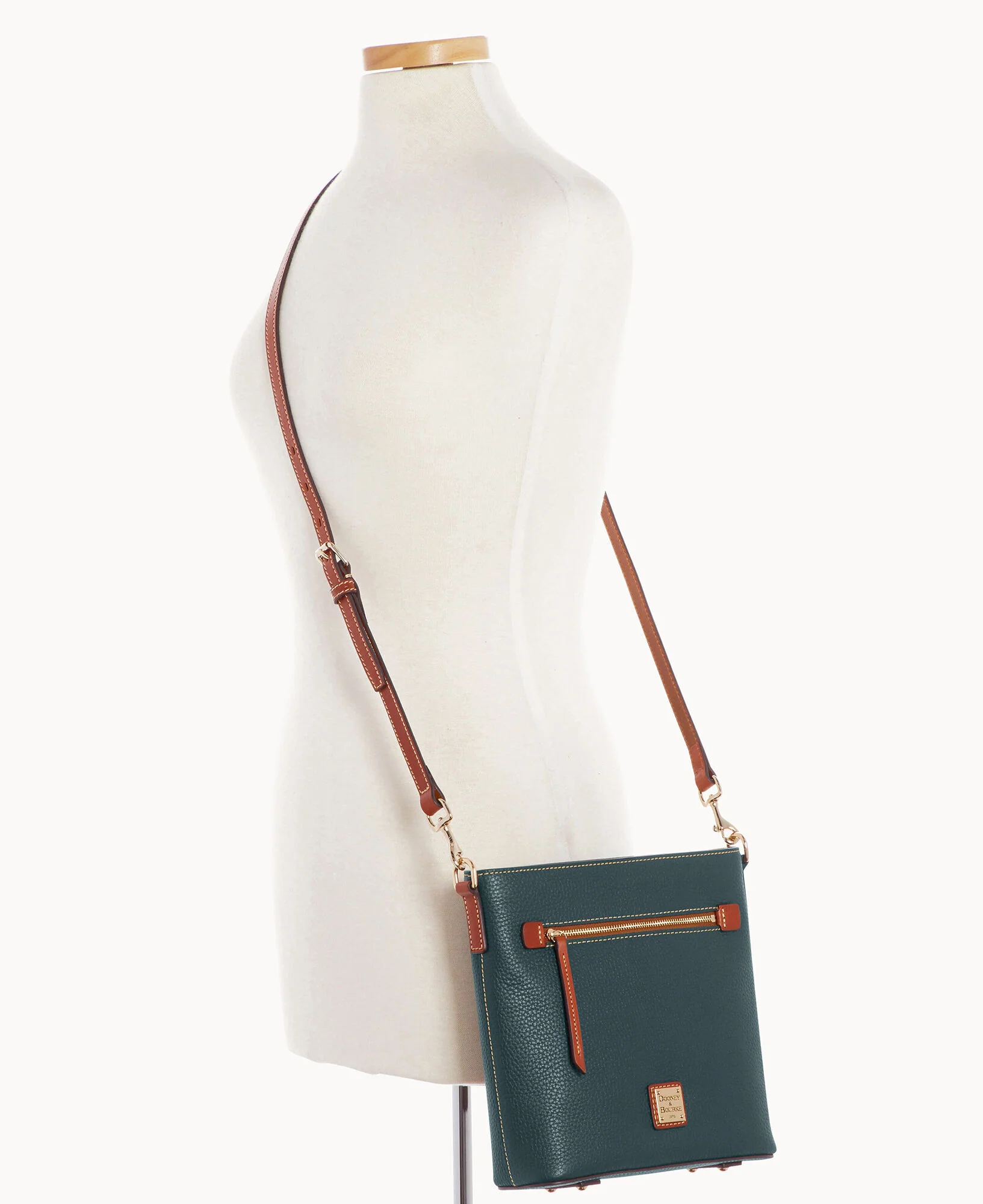 Pebble Grain Zip Crossbody - Image 61