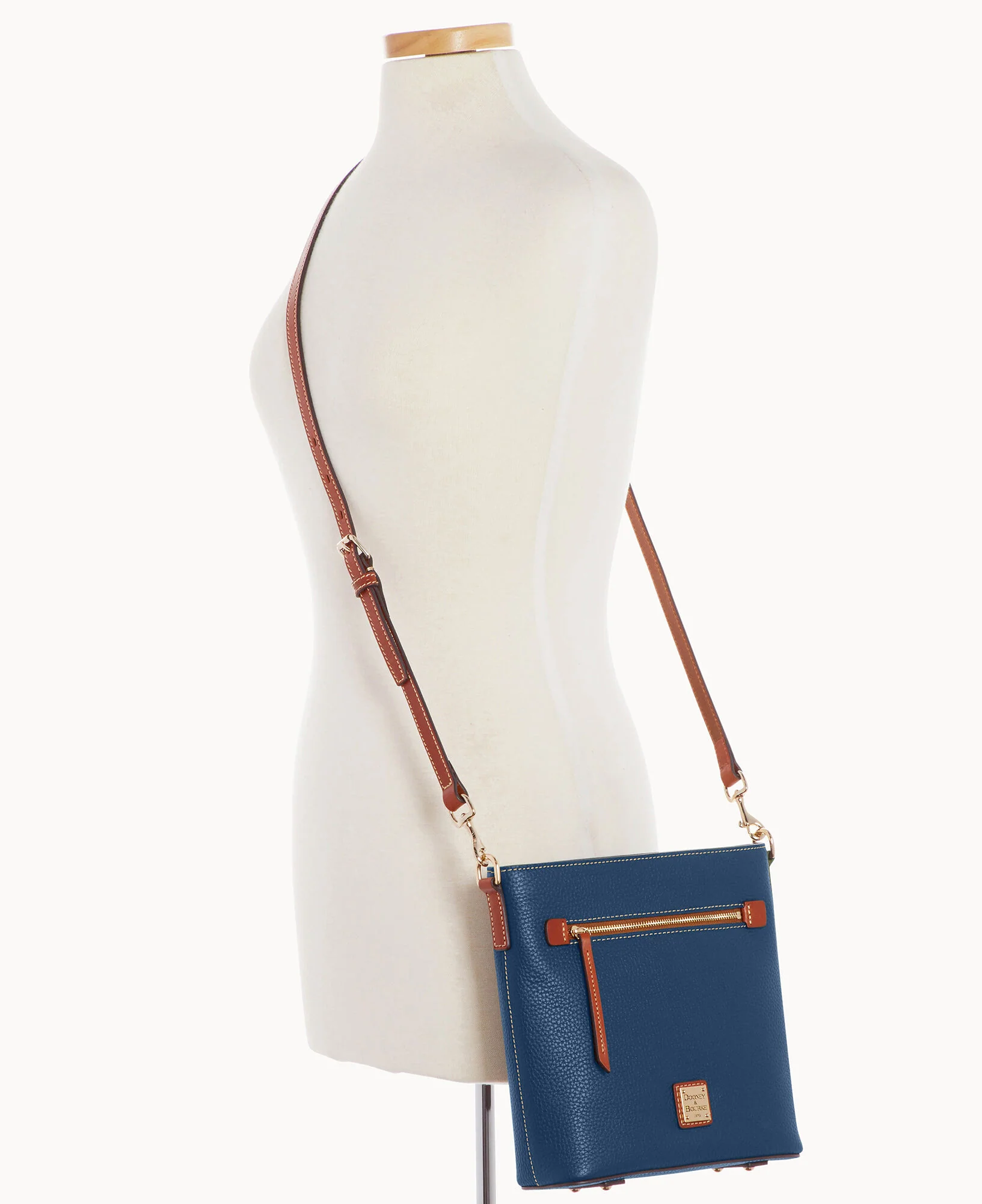 Pebble Grain Zip Crossbody - Image 71
