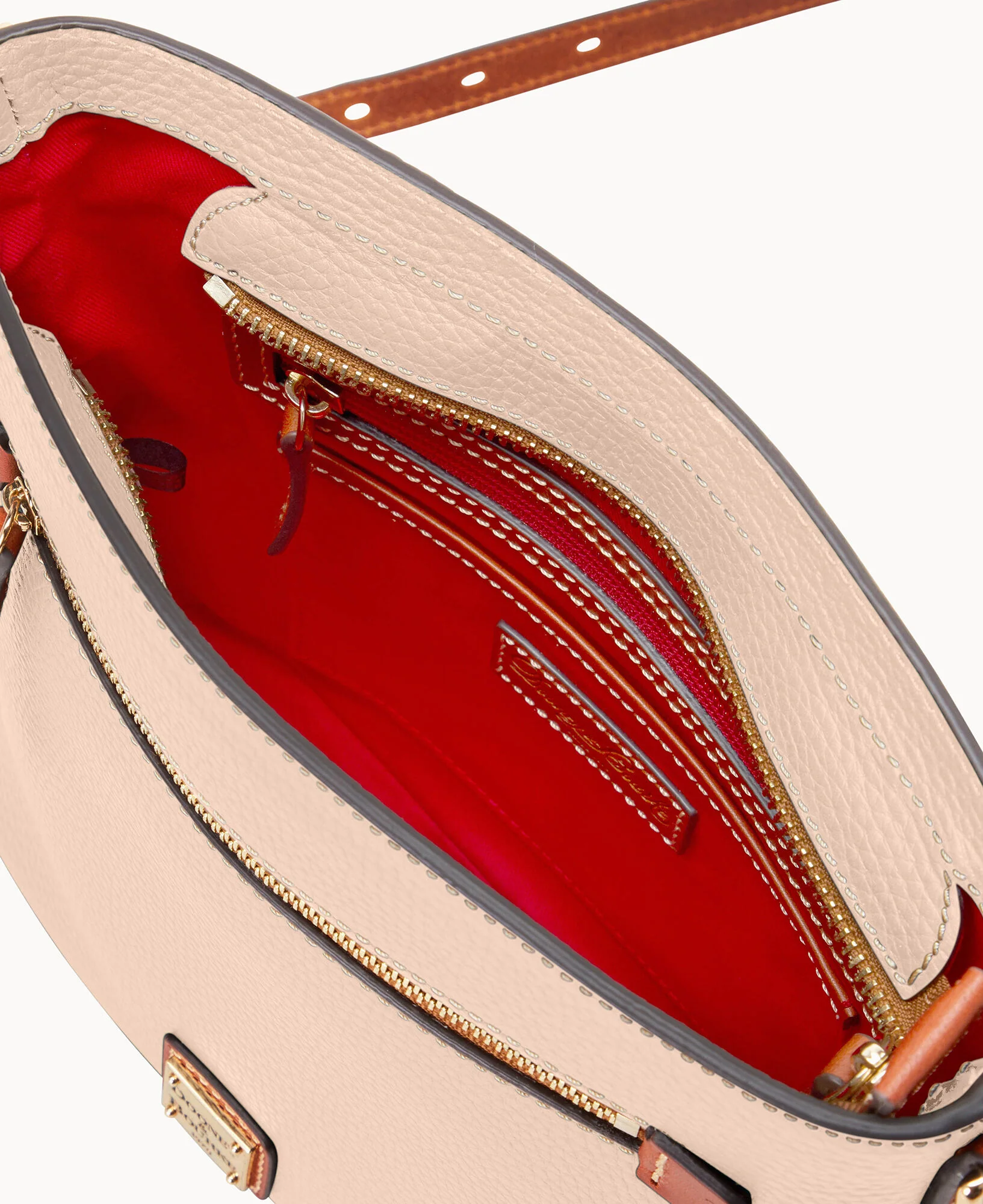 Pebble Grain Zip Crossbody - Image 78