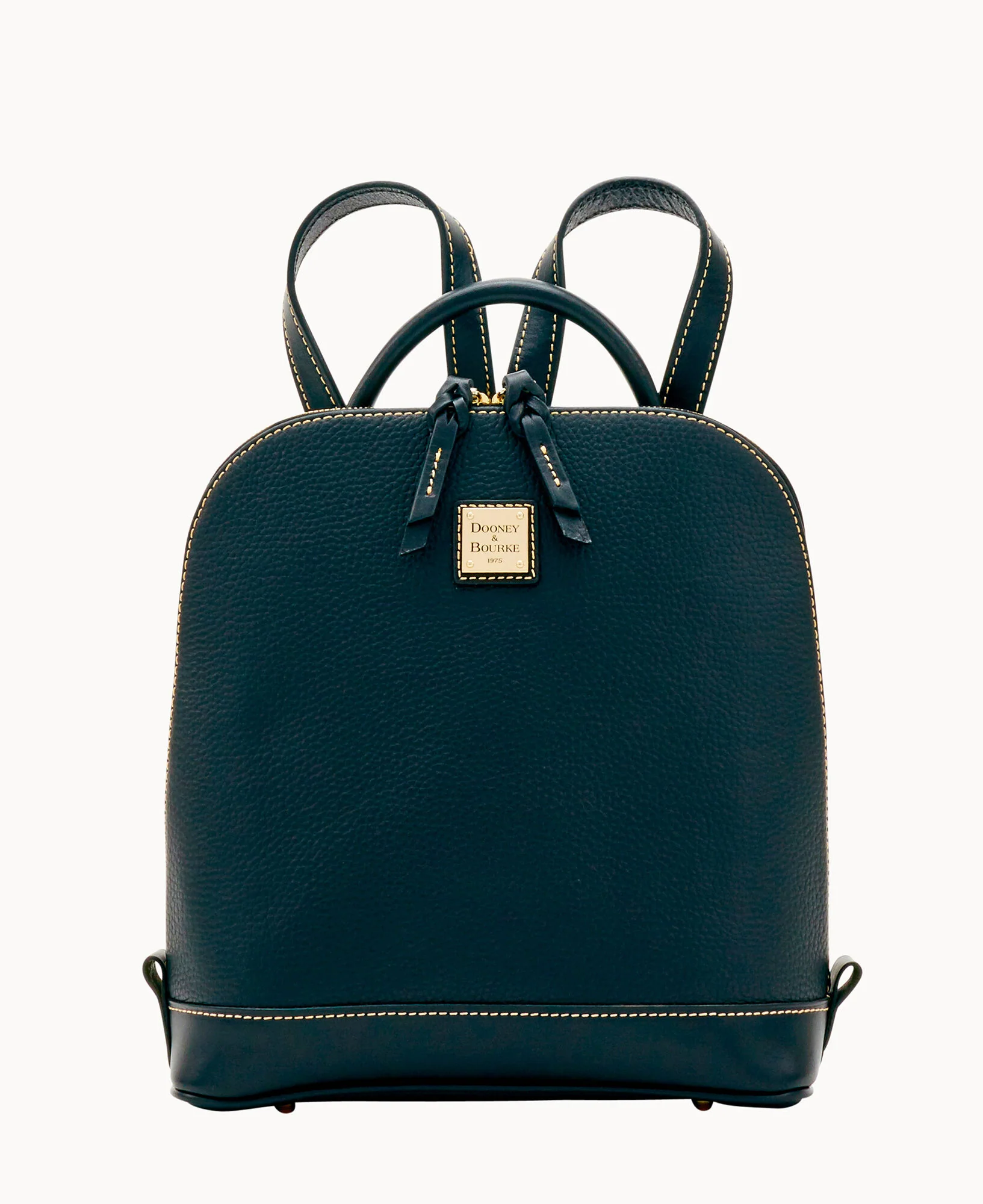 Pebble Grain Zip Pod Backpack - Image 10