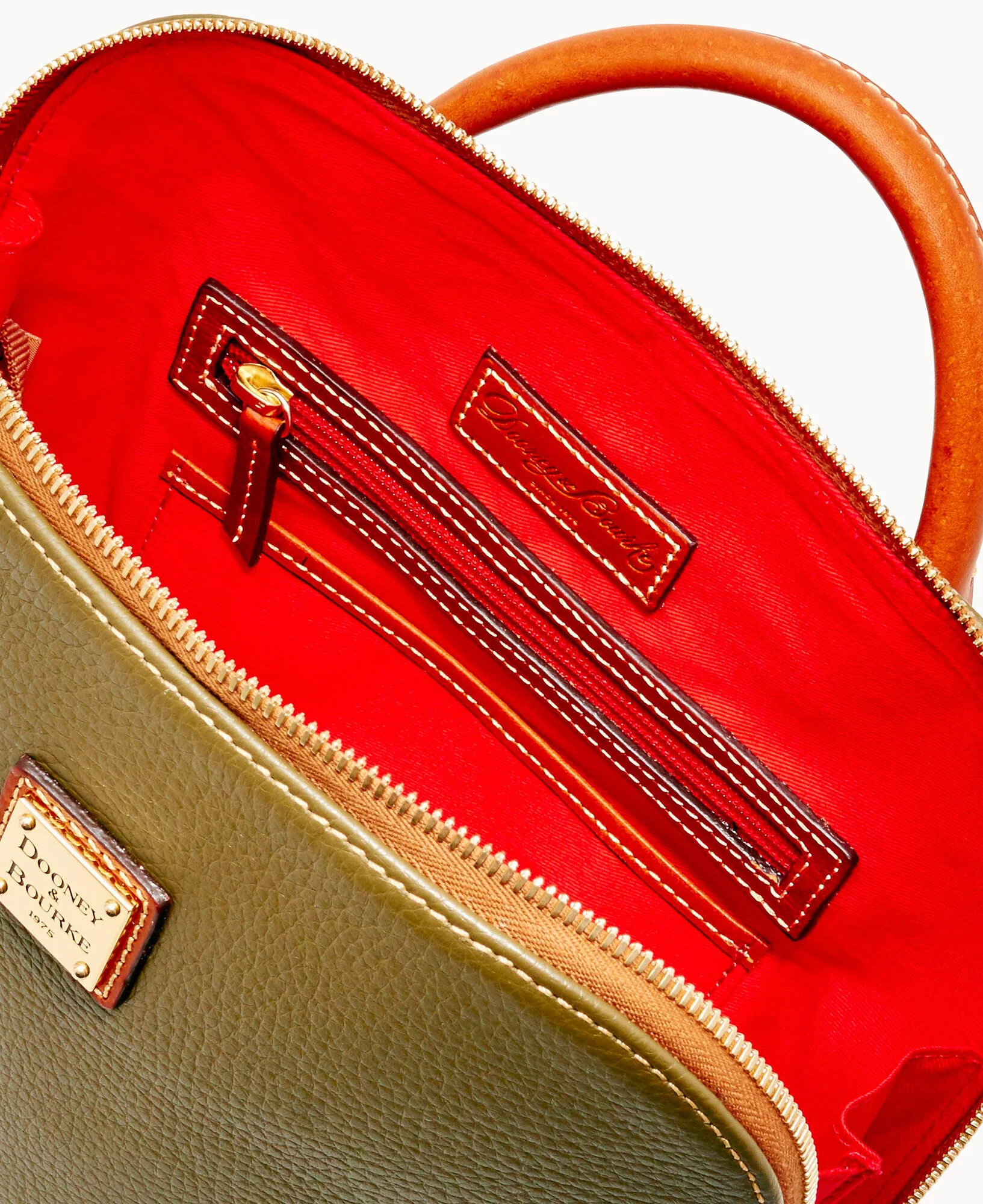 Pebble Grain Zip Pod Backpack - Image 24