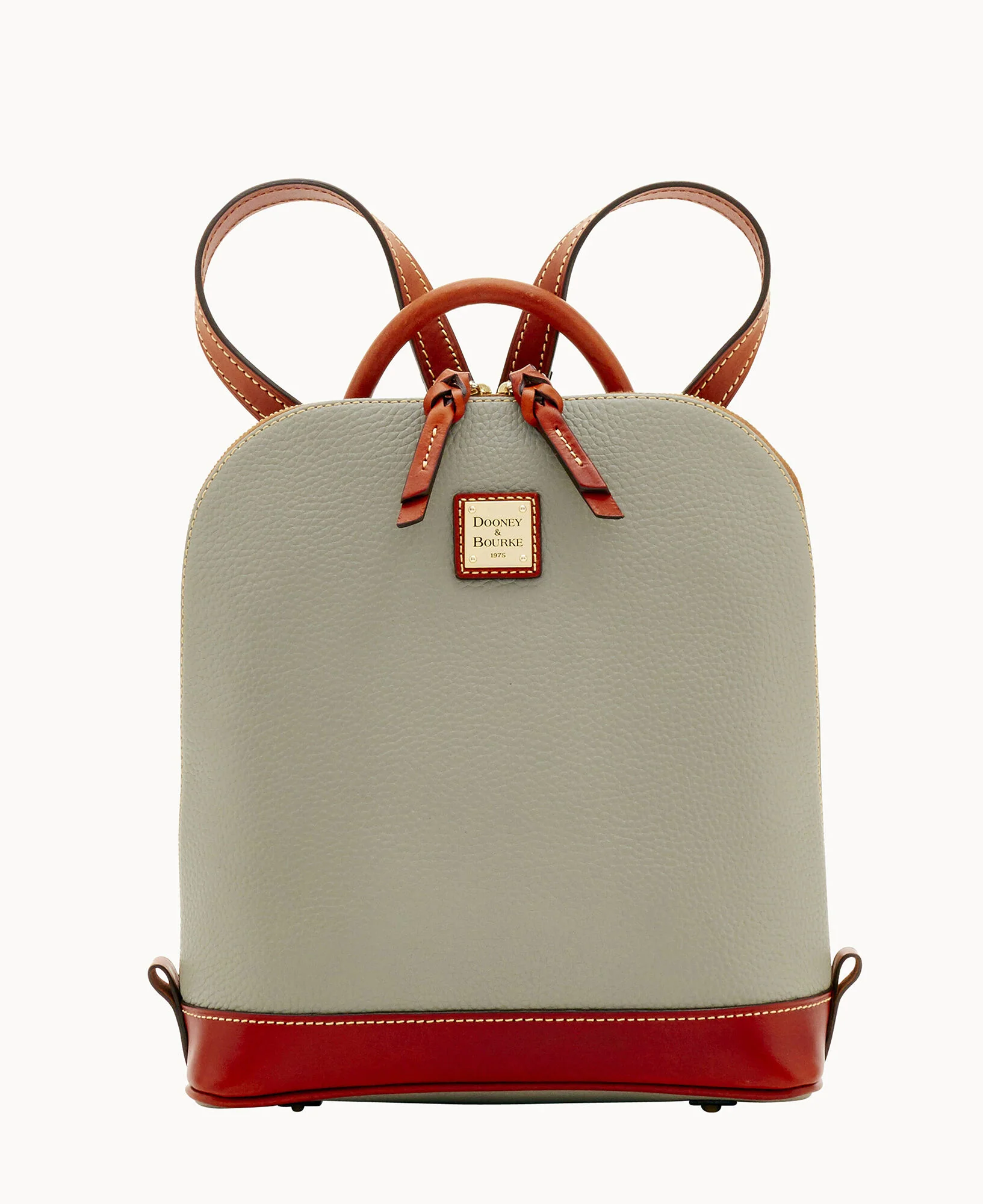 Pebble Grain Zip Pod Backpack - Image 37