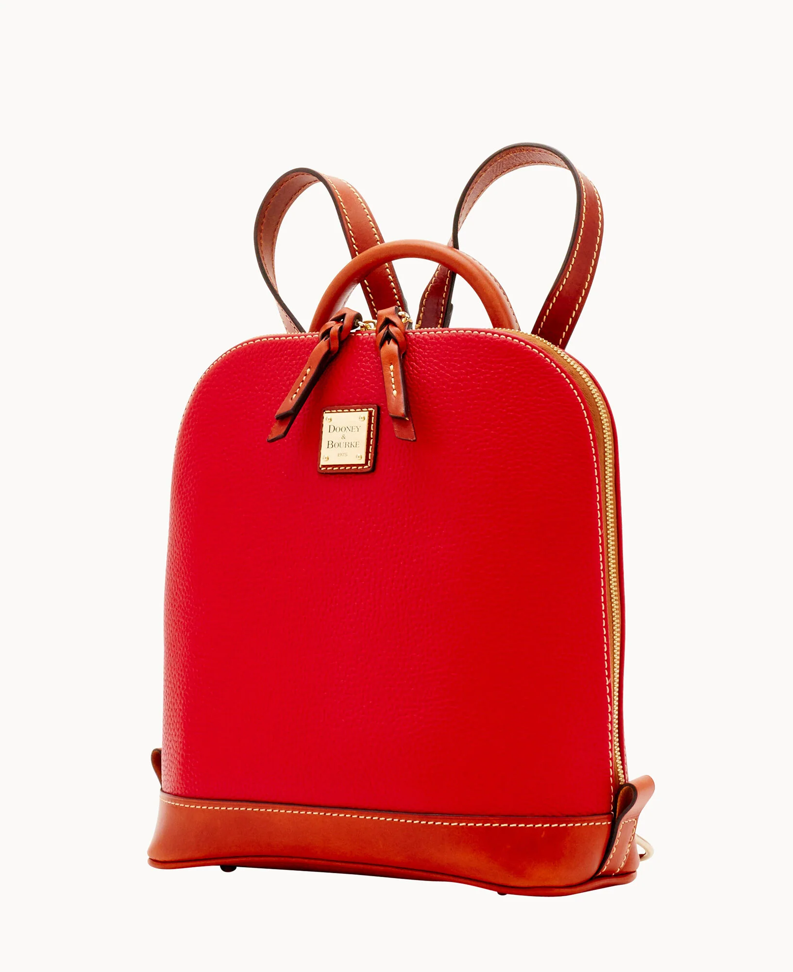 Pebble Grain Zip Pod Backpack - Image 4