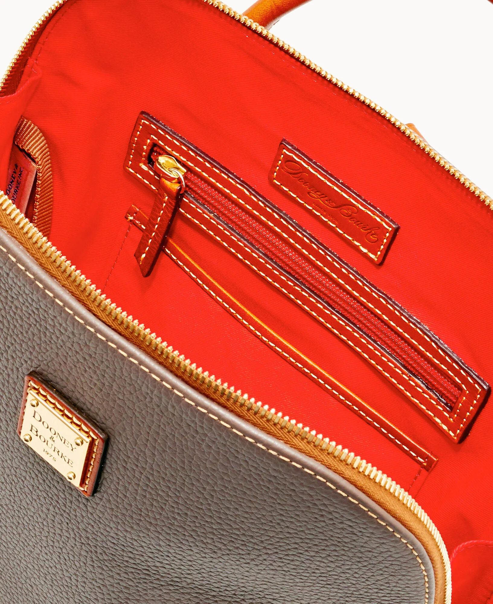 Pebble Grain Zip Pod Backpack - Image 59