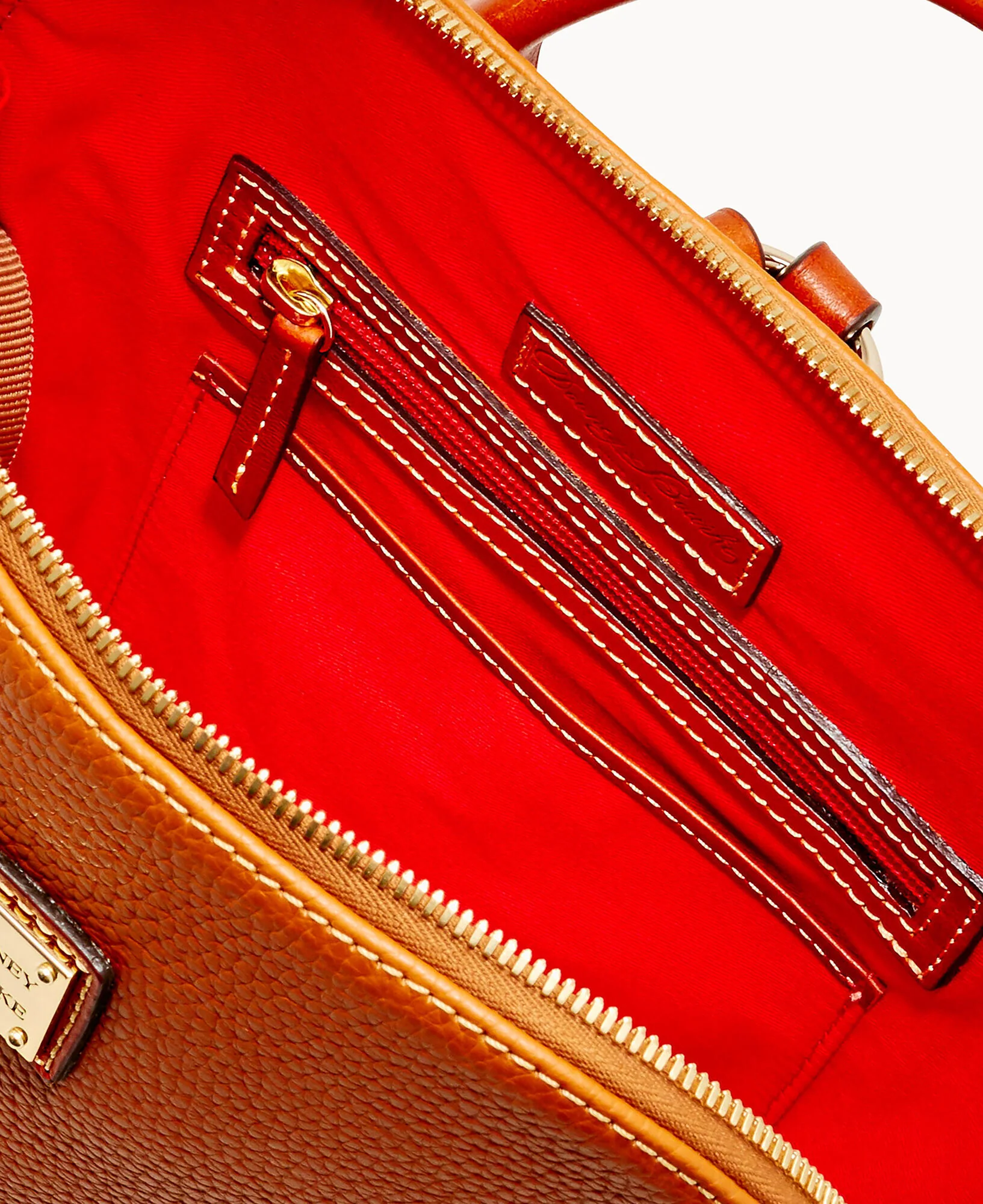 Pebble Grain Zip Pod Backpack - Image 8