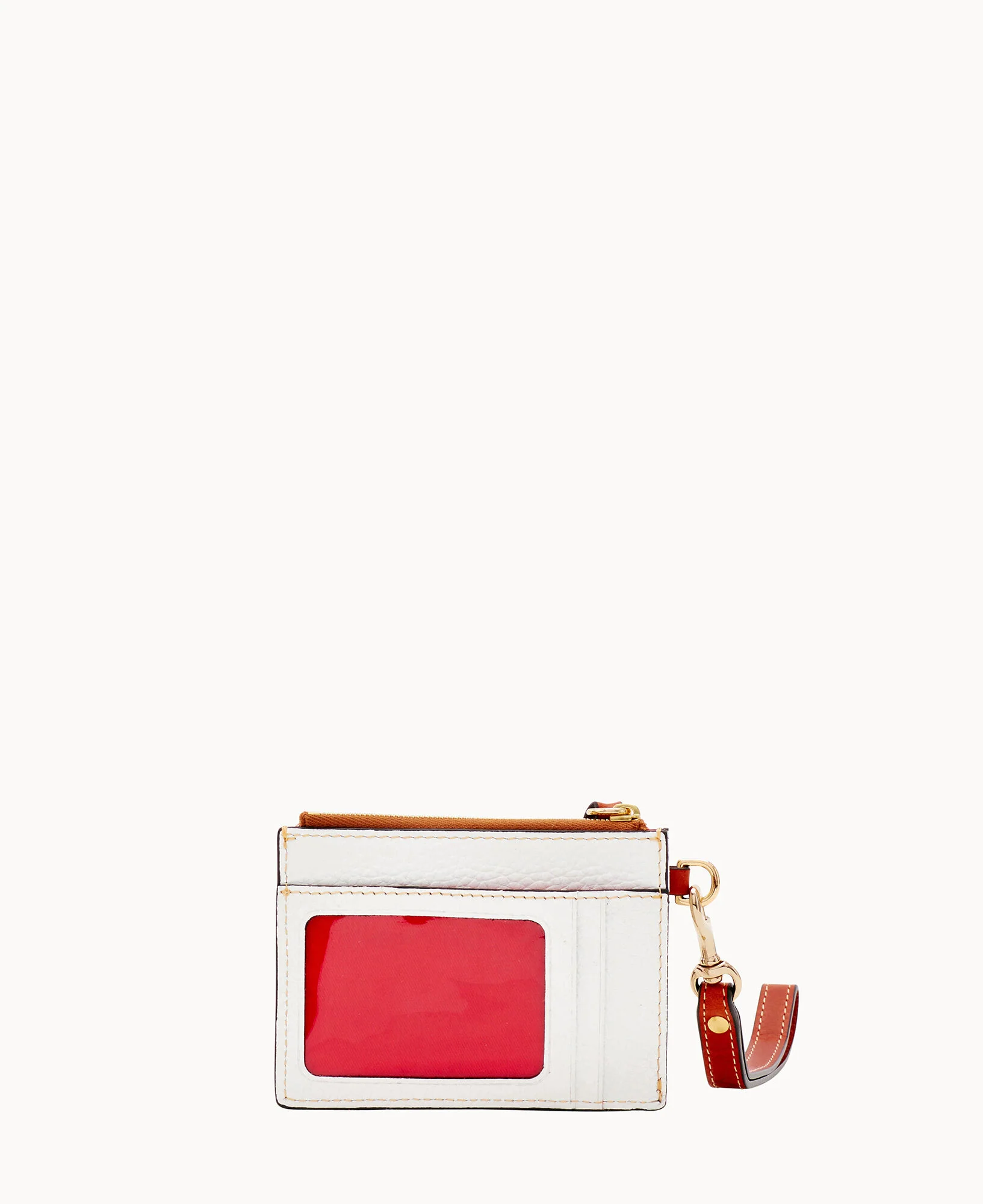 Pebble Grain Zip Top Card Case Wristlet - Image 140