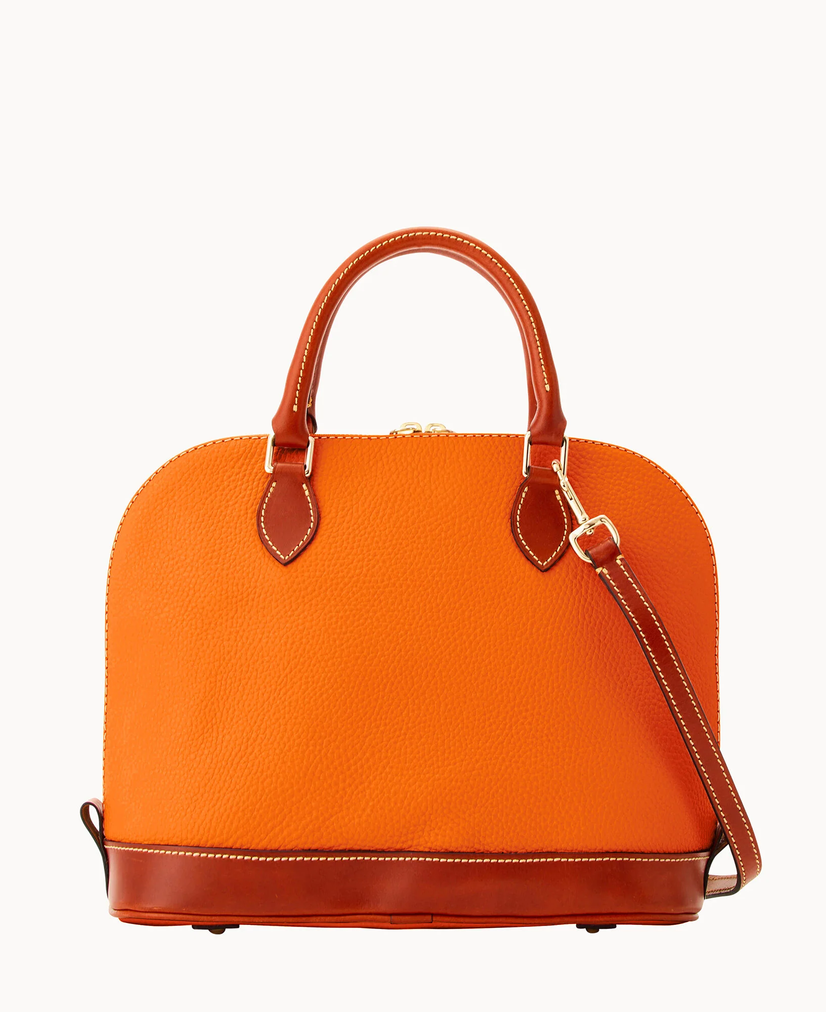 Pebble Grain Zip Zip Satchel - Image 29