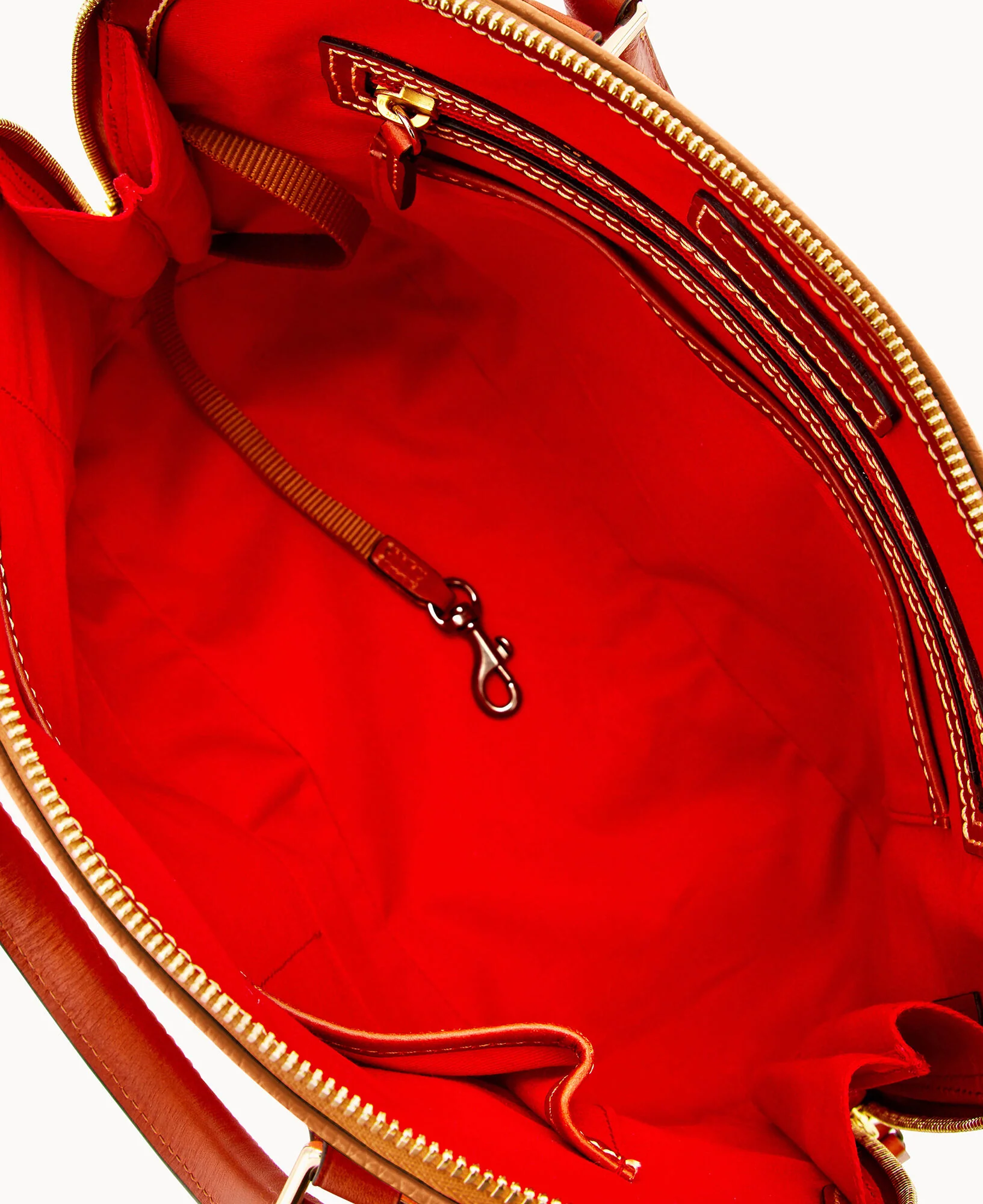 Pebble Grain Zip Zip Satchel - Image 43