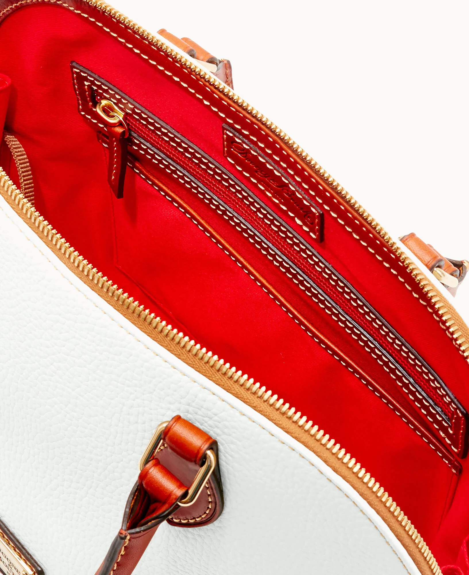 Pebble Grain Zip Zip Satchel - Image 88