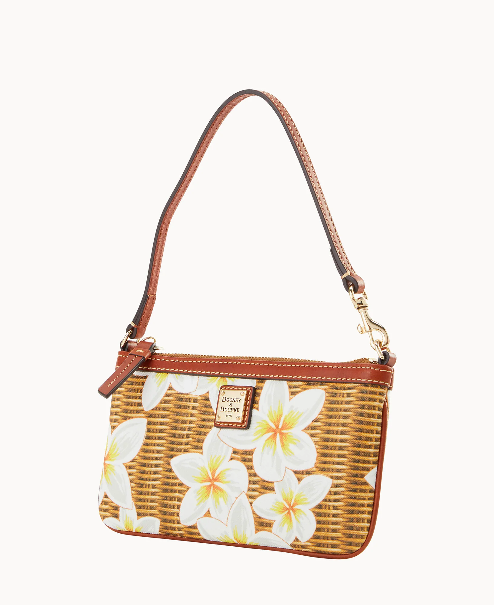Plumeria Large Slim Wristlet - Image 5
