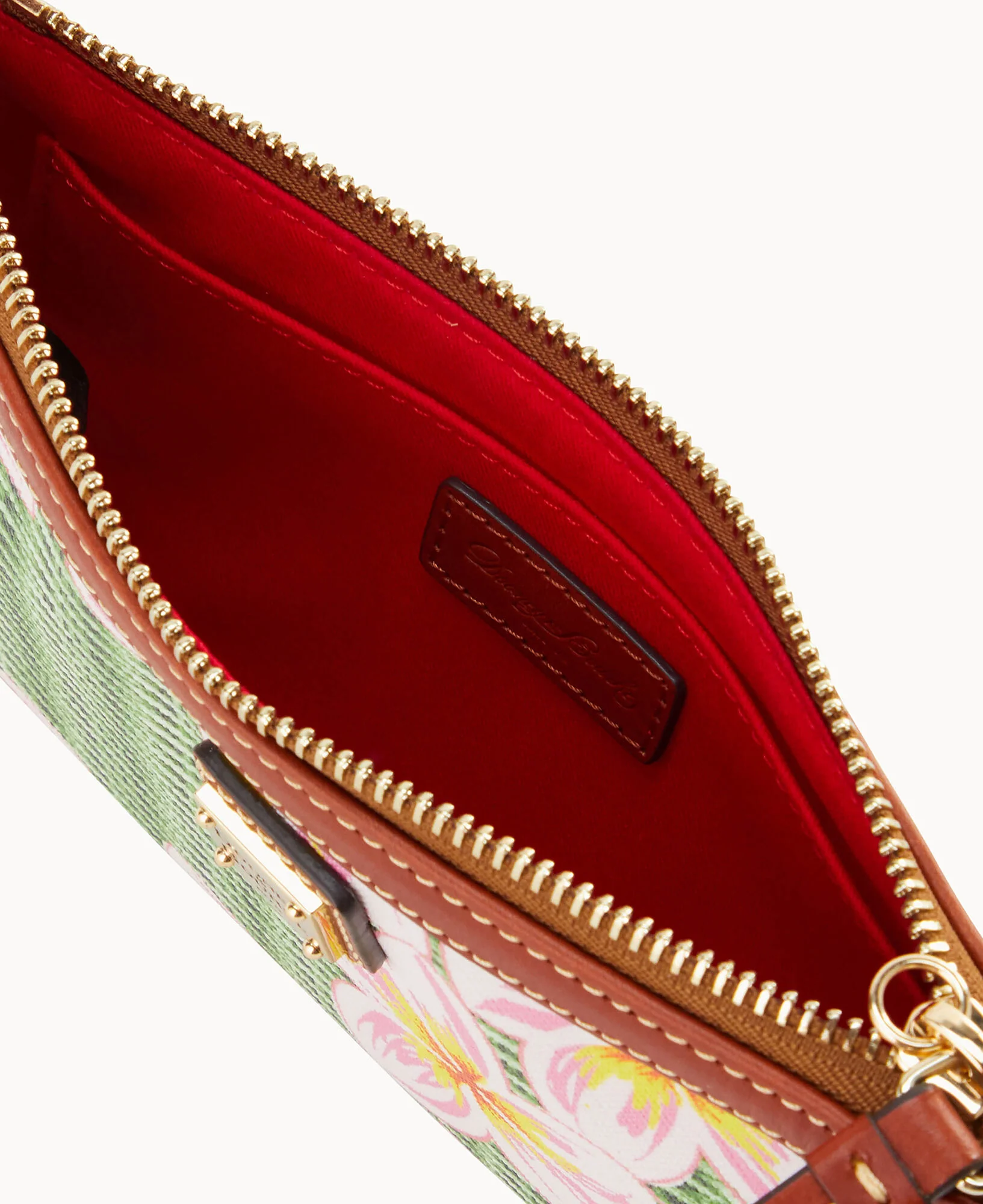 Plumeria Large Slim Wristlet - Image 9