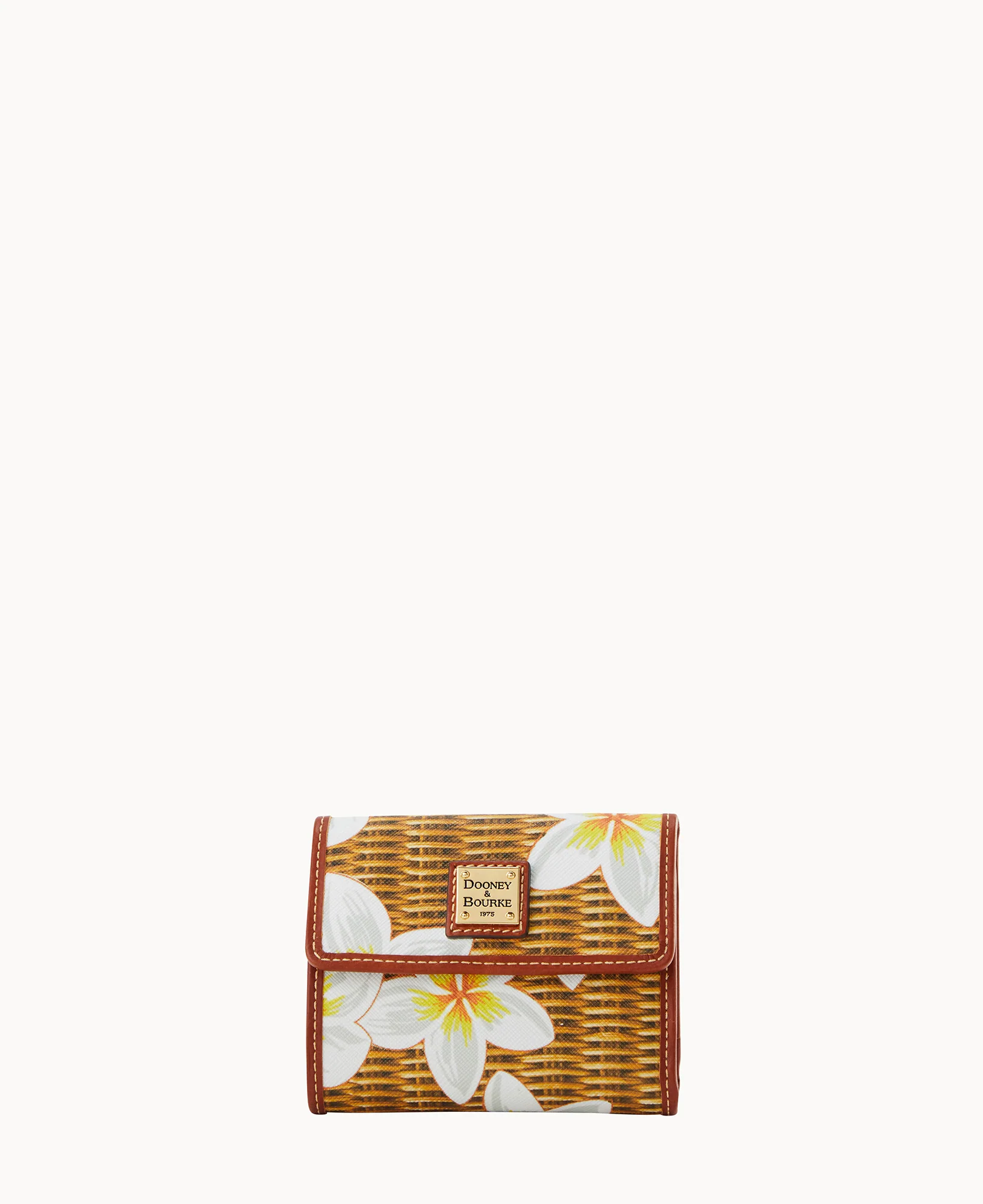 Plumeria Small Flap Wallet