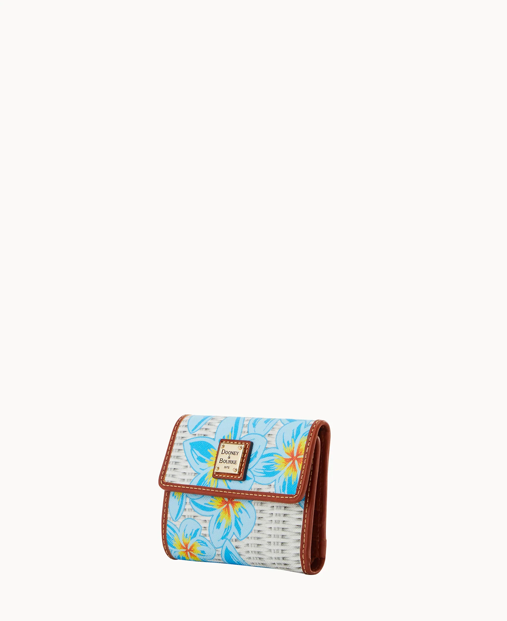 Plumeria Small Flap Wallet - Image 10