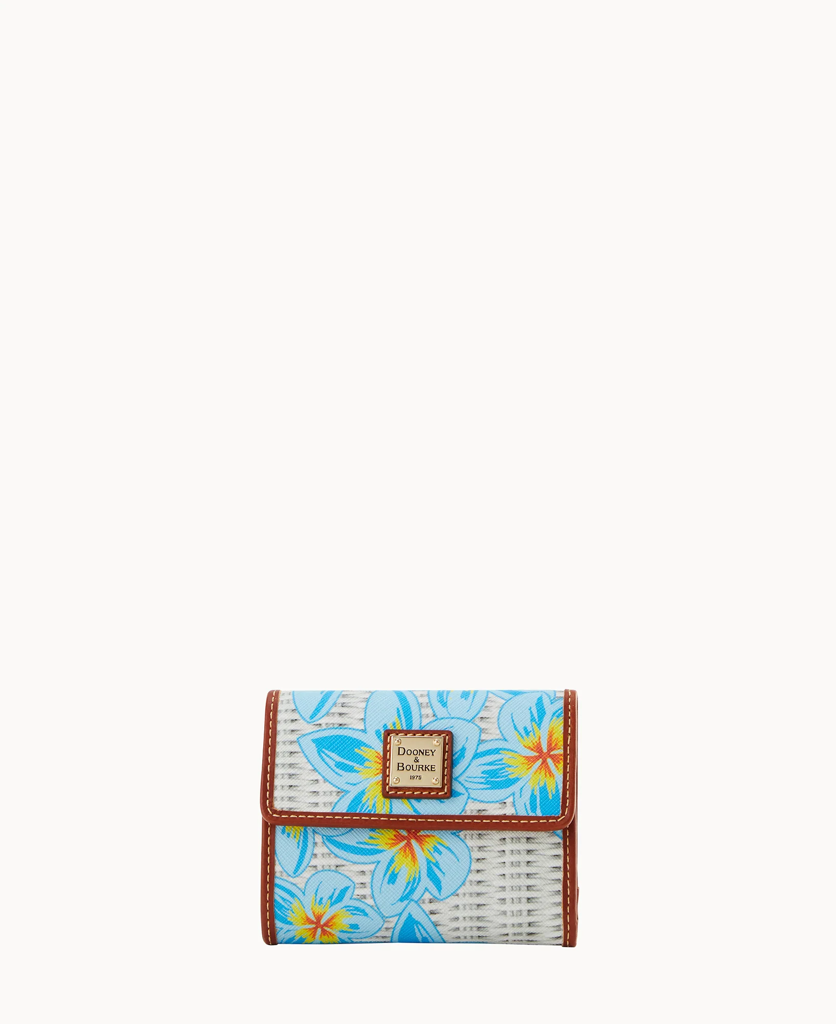 Plumeria Small Flap Wallet - Image 9