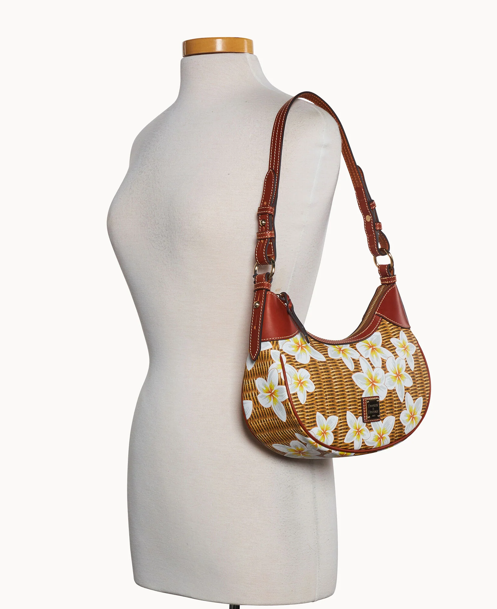 Plumeria Small Hobo - Image 12