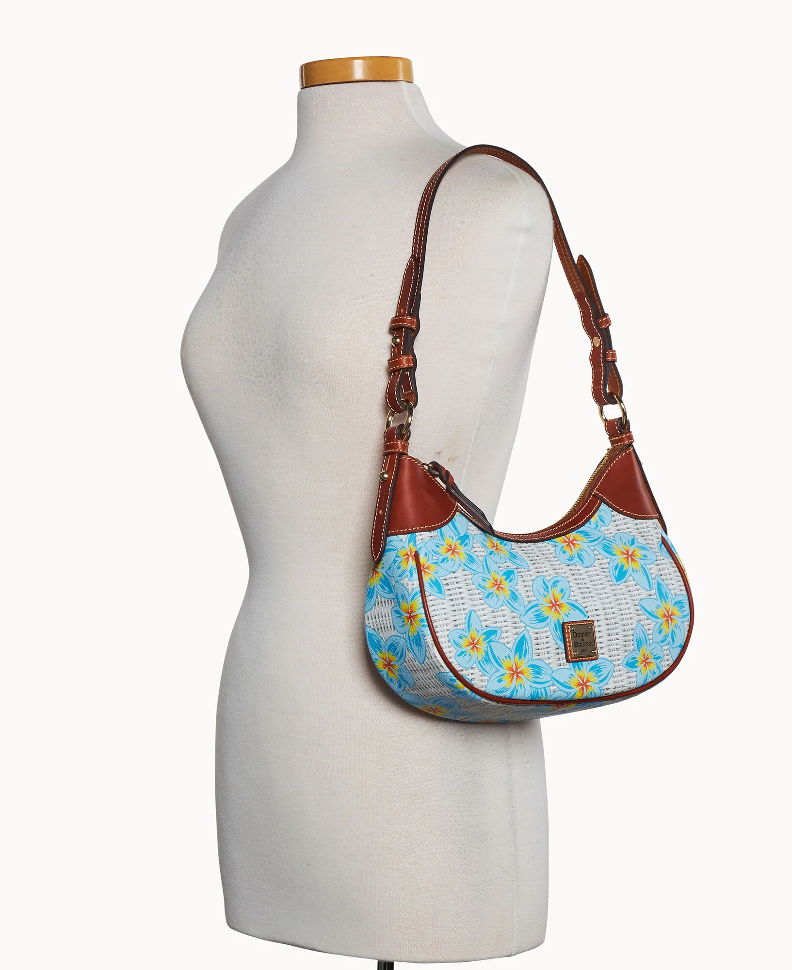 Plumeria Small Hobo - Image 4