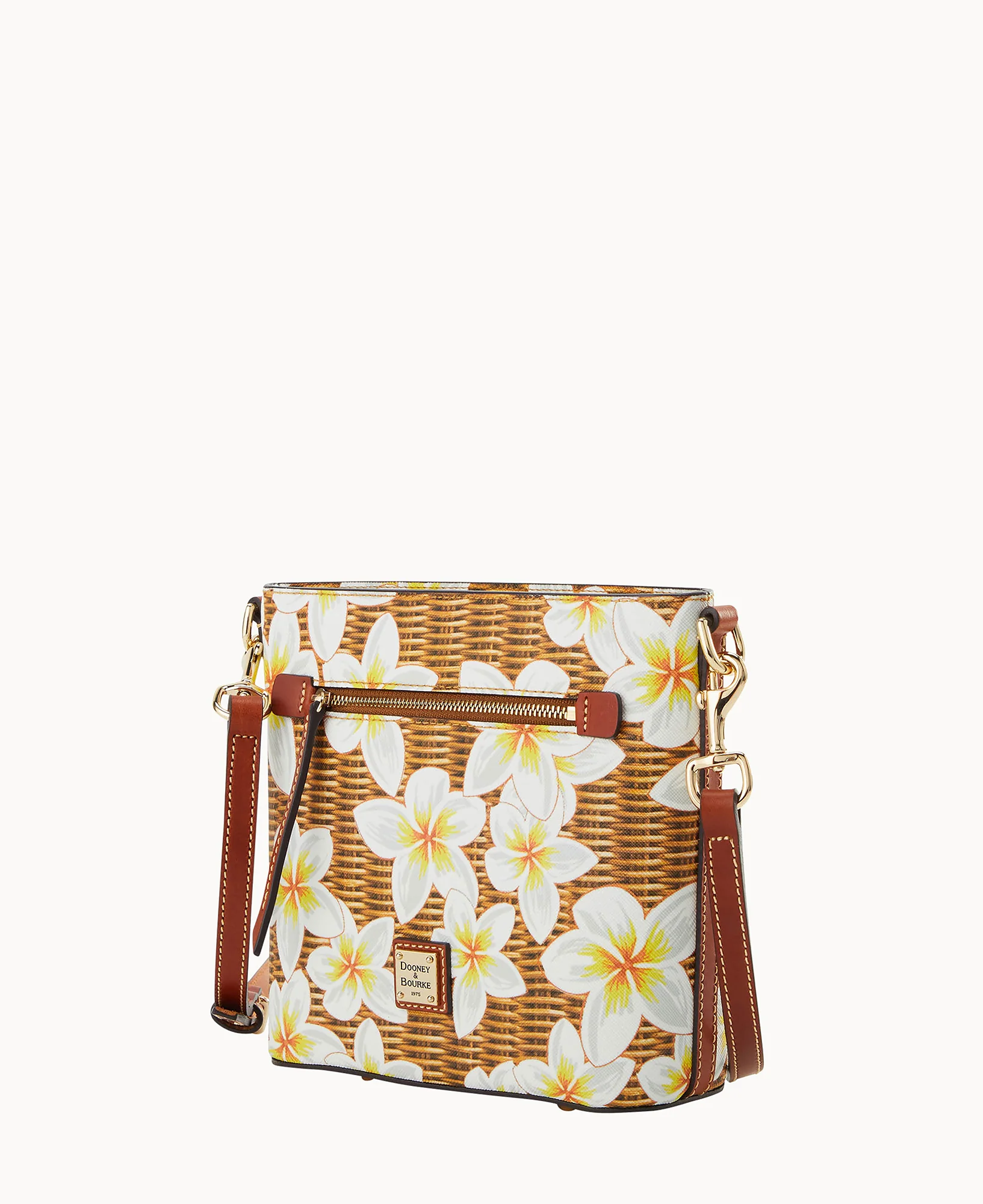 Plumeria Small Zip Crossbody - Image 2