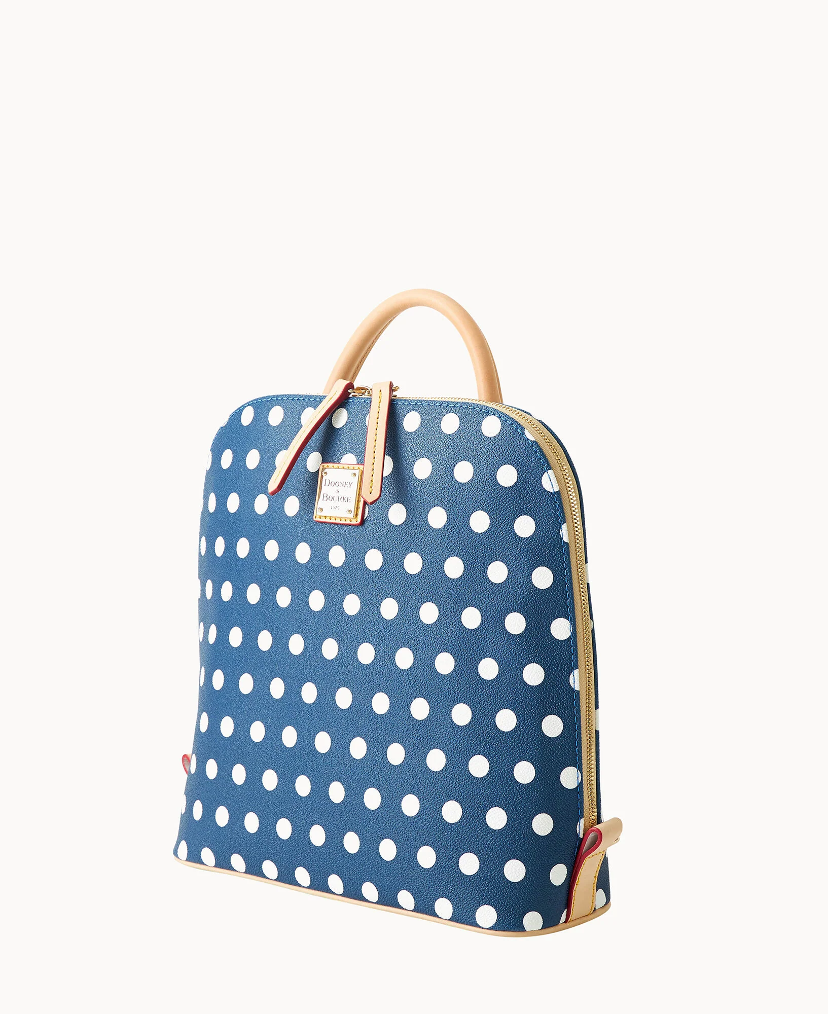Polka Dot Zip Pod Backpack - Image 10