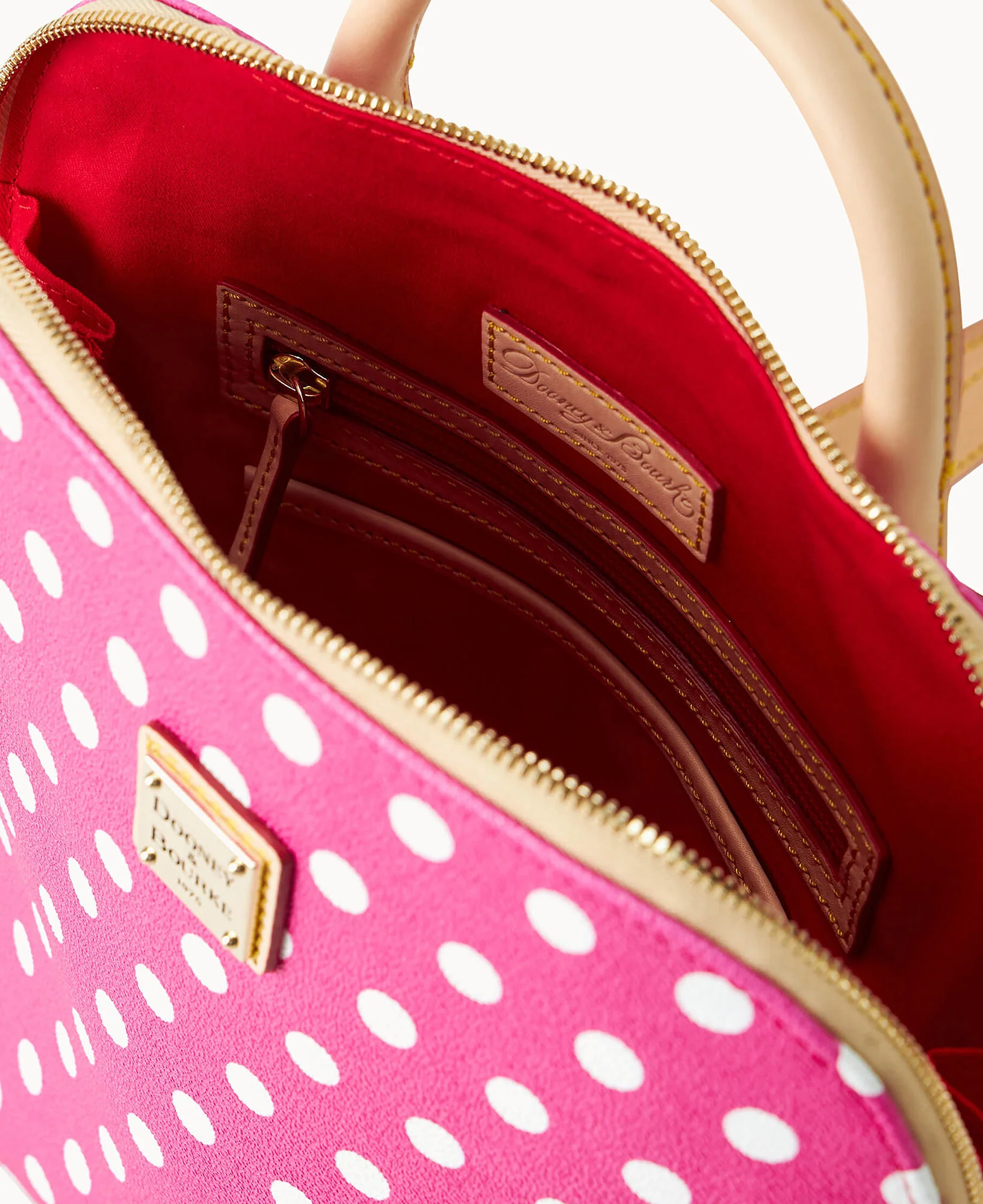 Polka Dot Zip Pod Backpack - Image 15