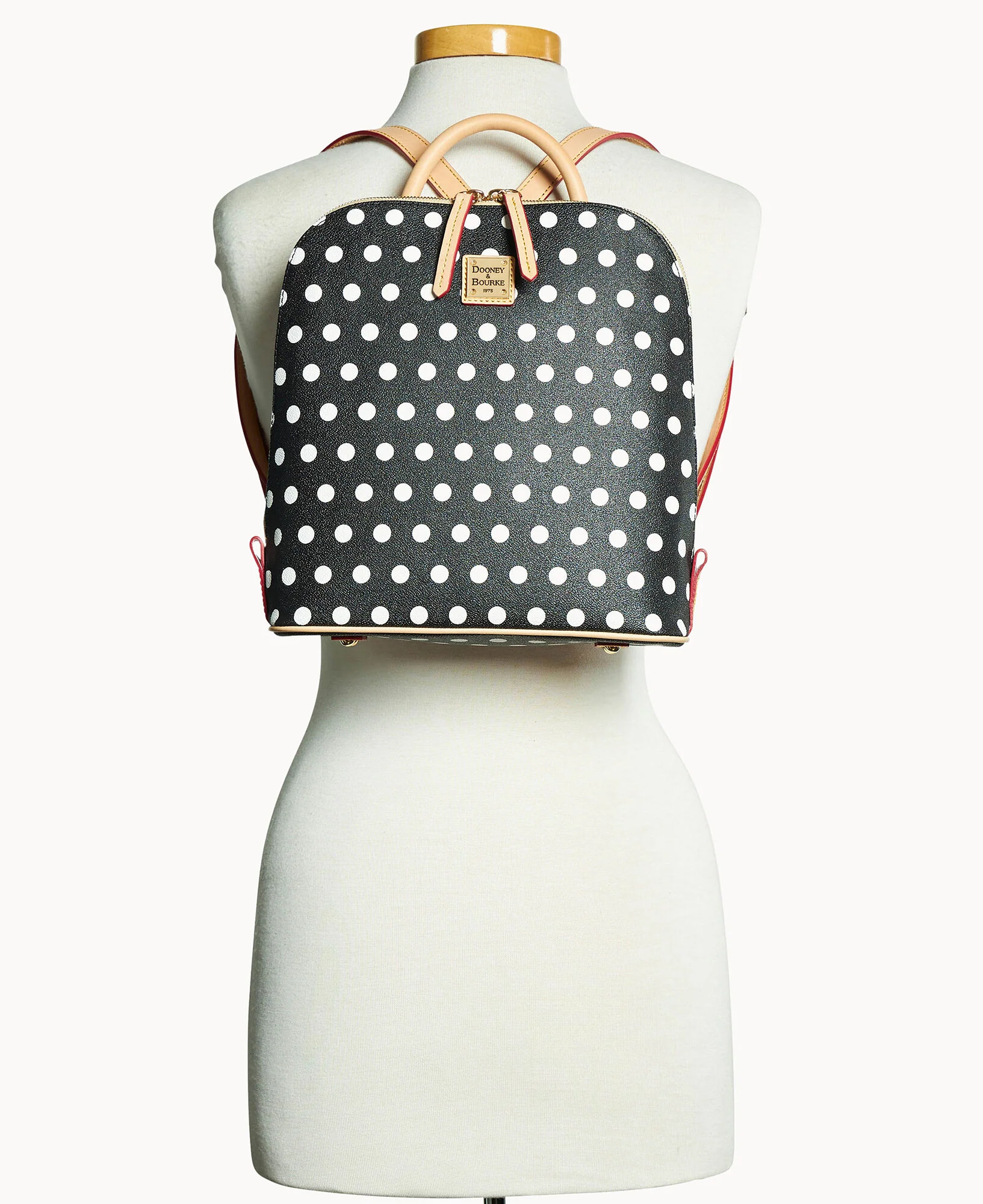 Polka Dot Zip Pod Backpack - Image 4