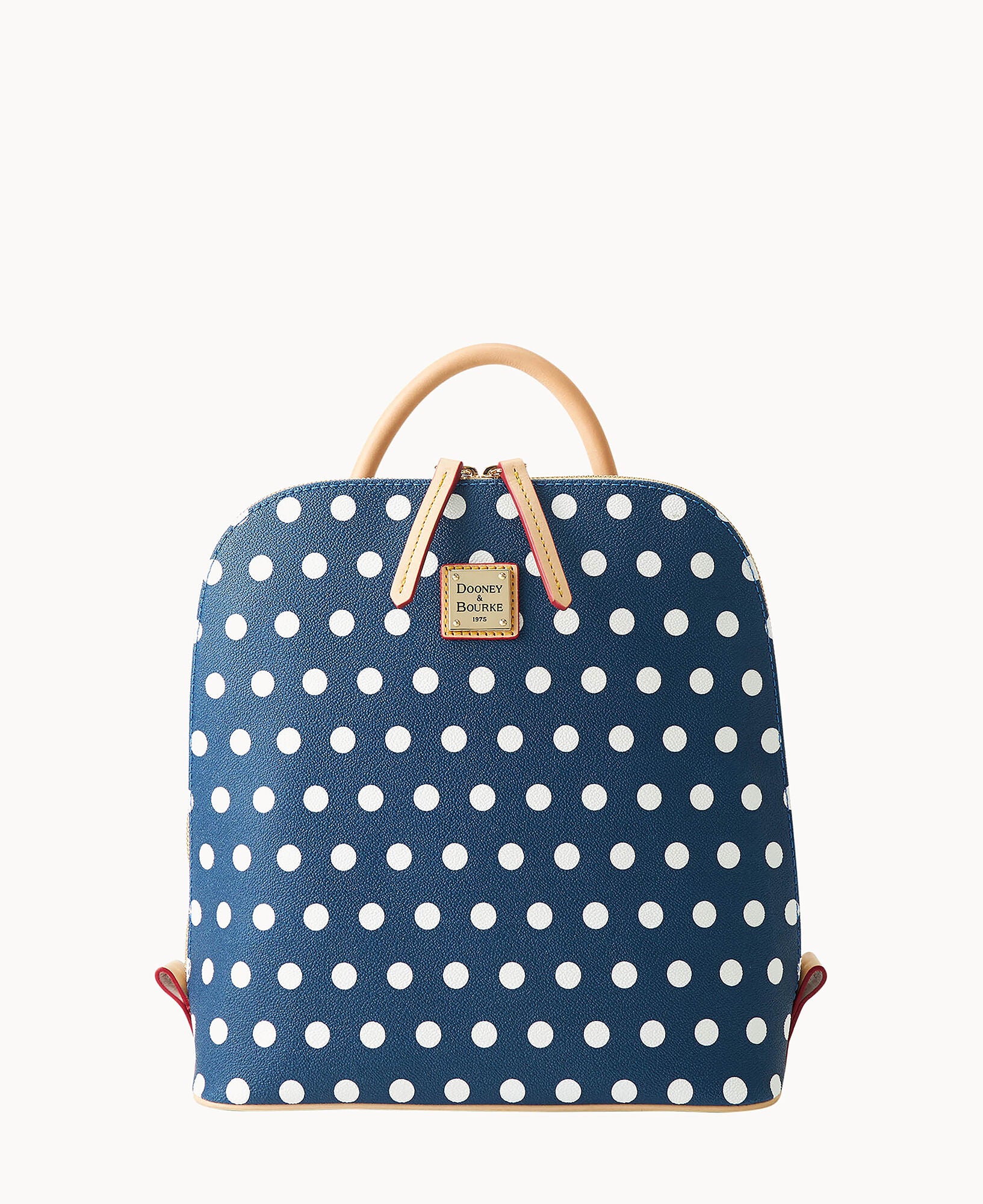 Polka Dot Zip Pod Backpack - Image 9