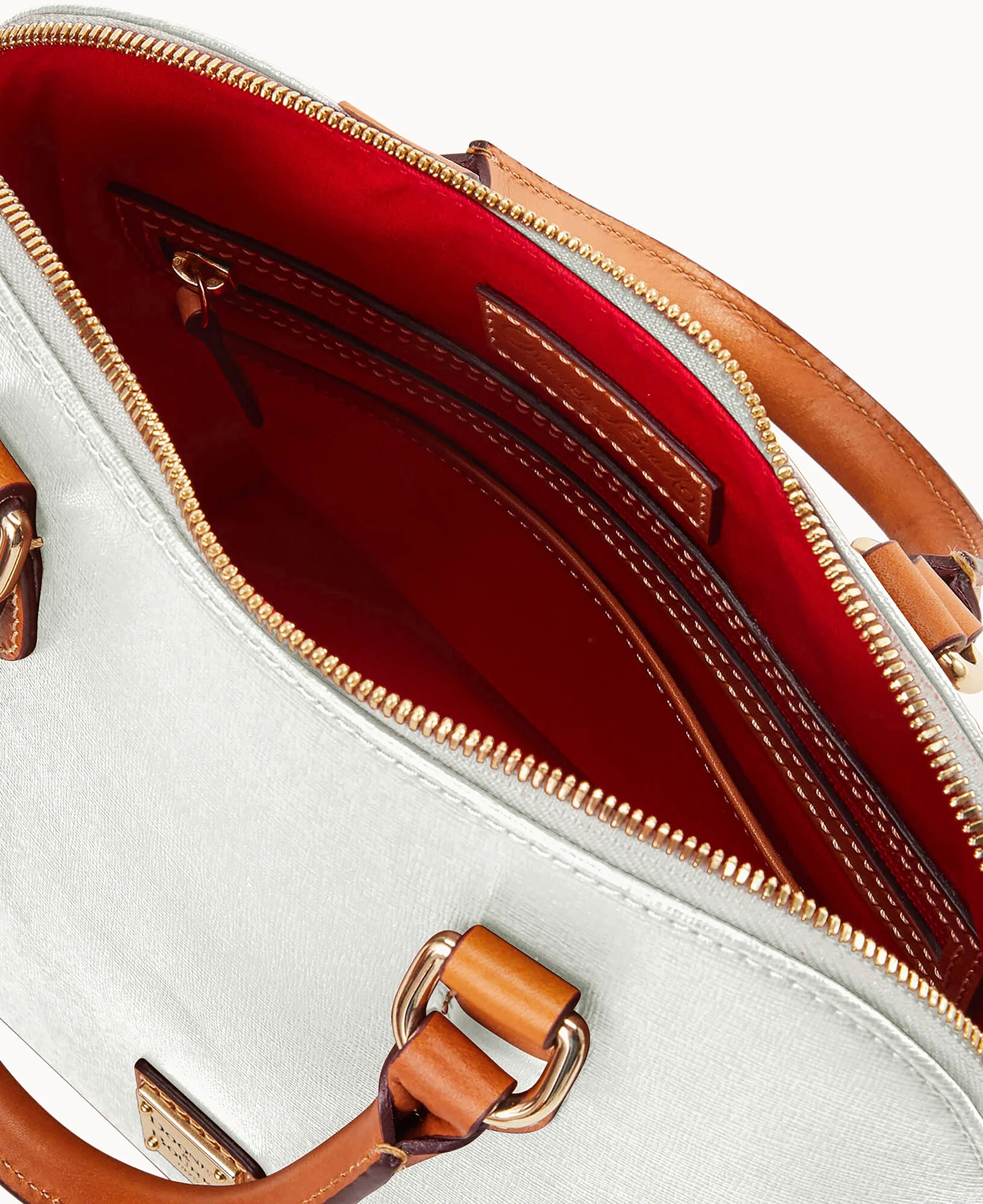 Saffiano Domed Satchel - Image 3