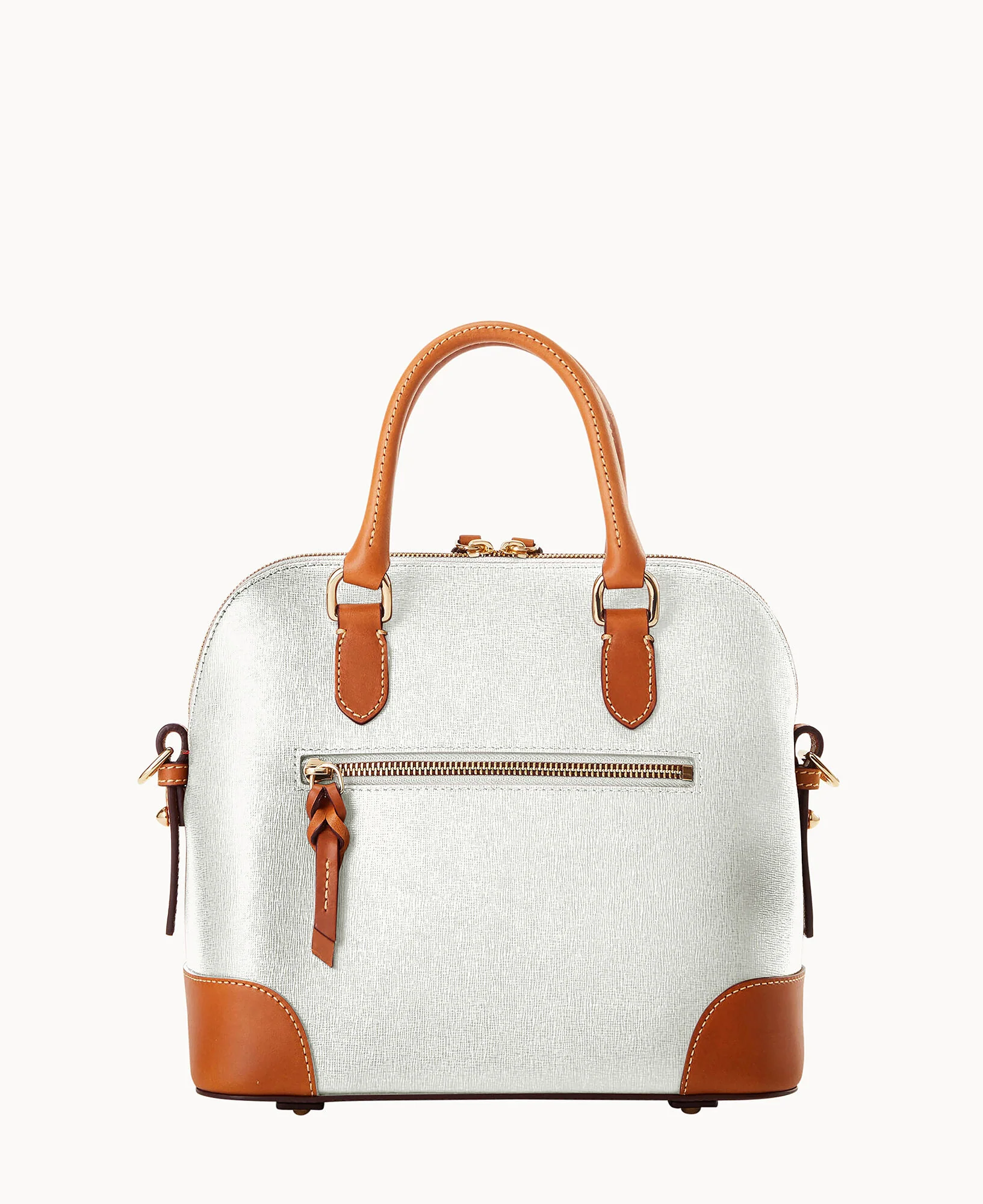Saffiano Domed Satchel - Image 4