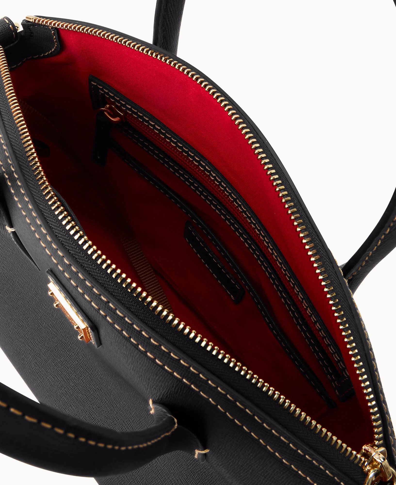 Saffiano Domed Satchel - Image 11