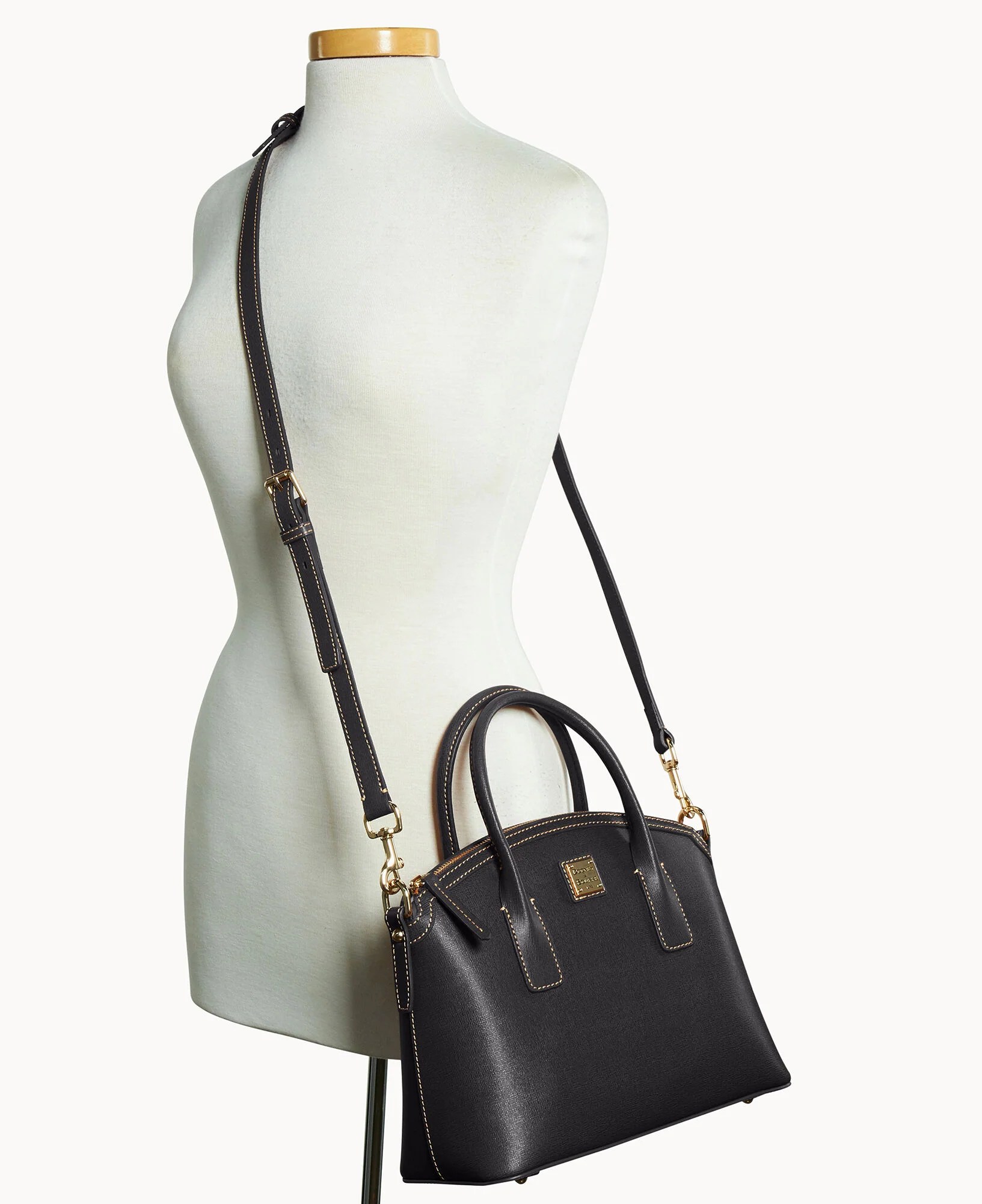 Saffiano Domed Satchel - Image 12