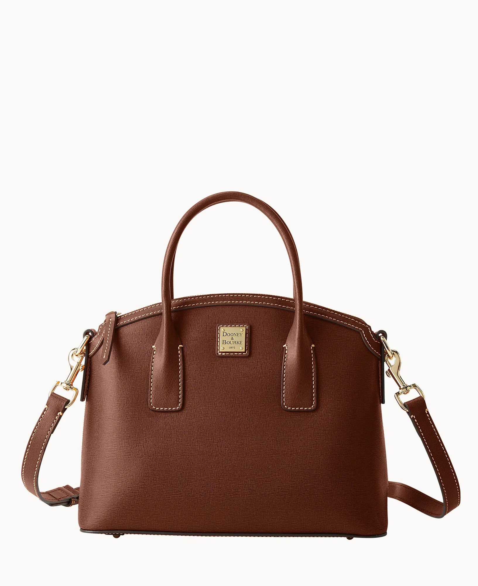 Saffiano Domed Satchel - Image 13