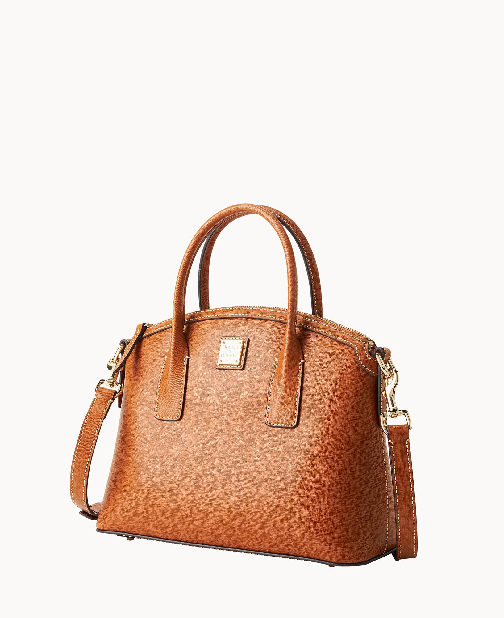 Saffiano Domed Satchel - Image 6