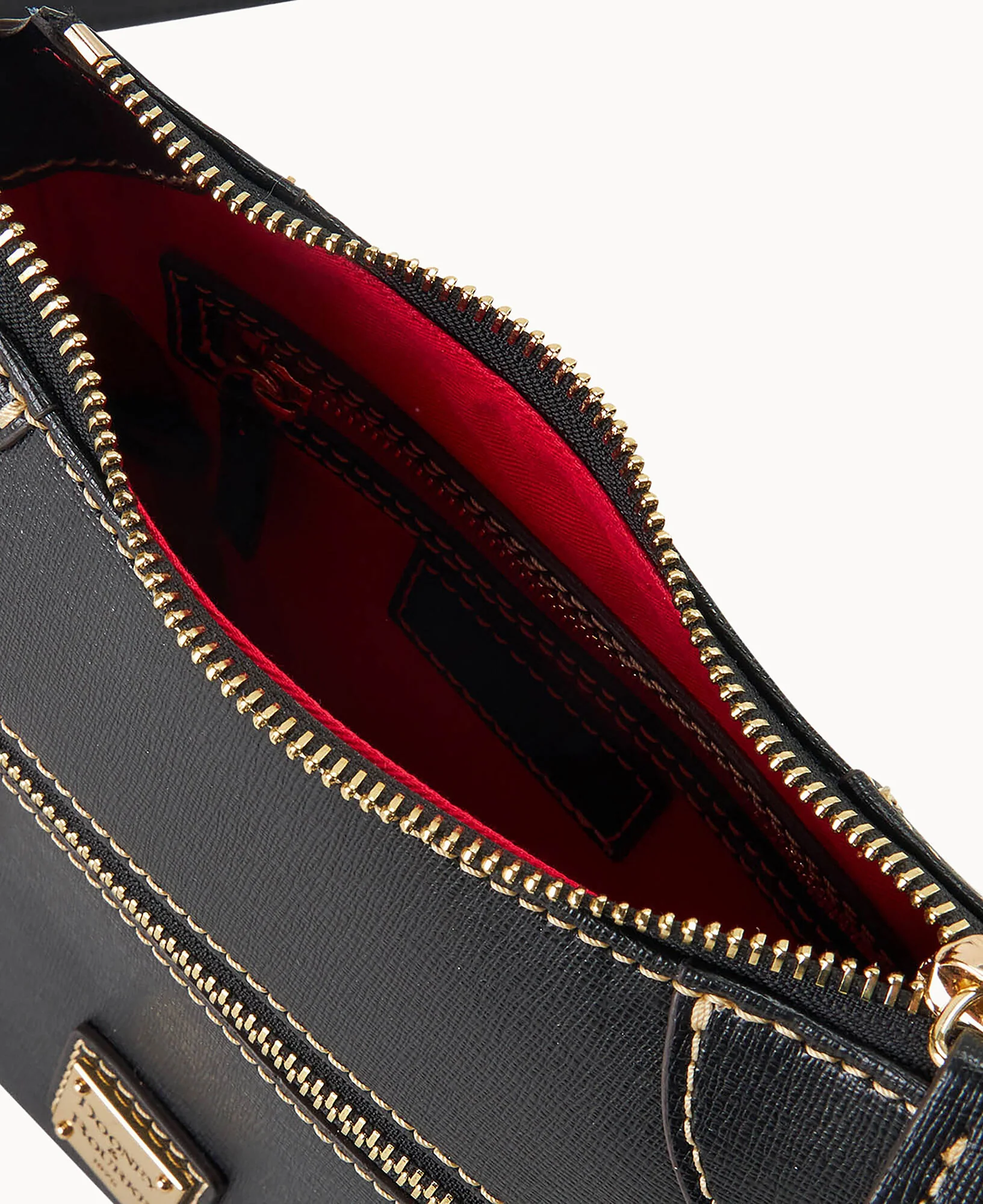 Saffiano Front Zip Crossbody - Image 3