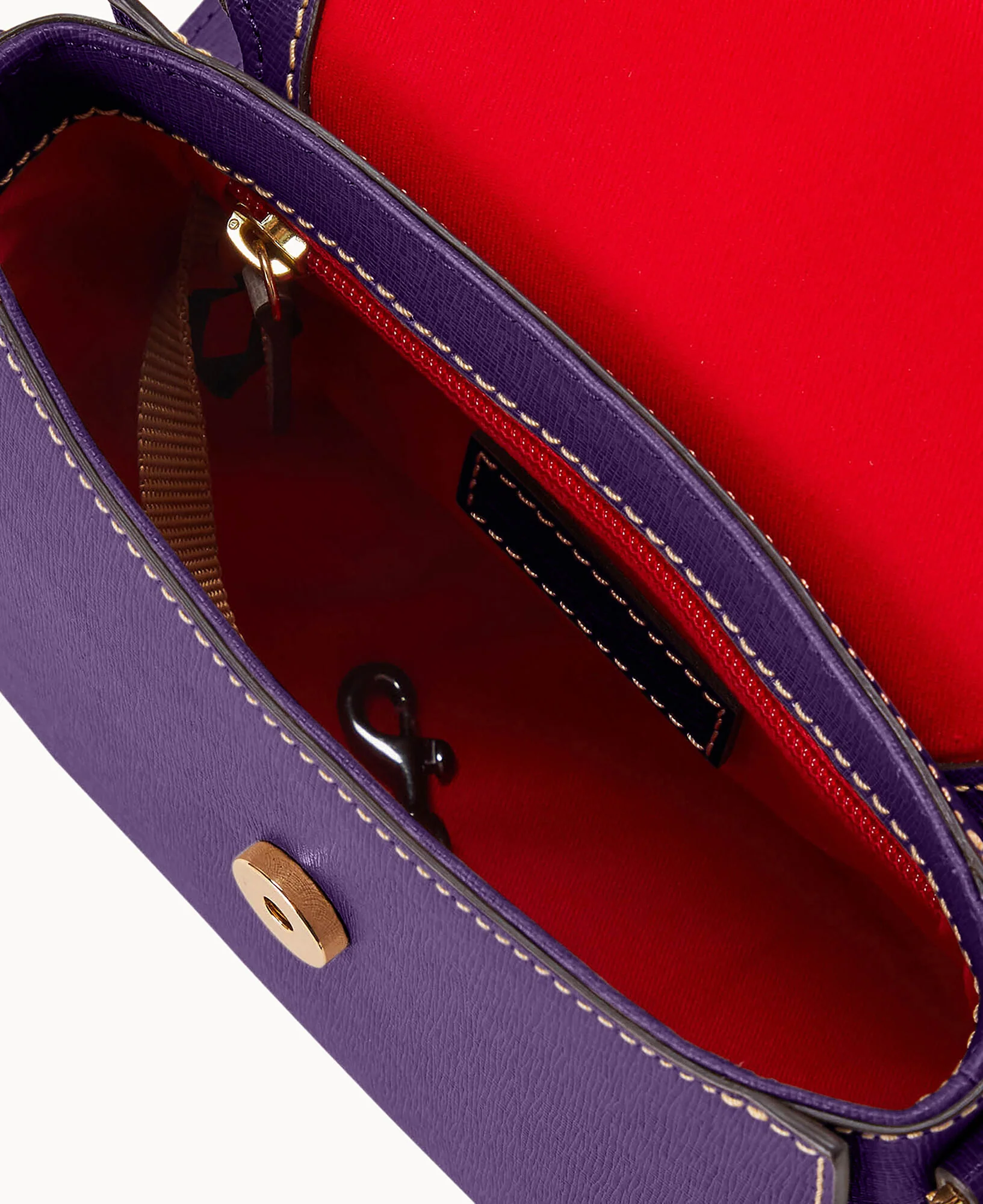 Saffiano Saddle Bag - Image 143