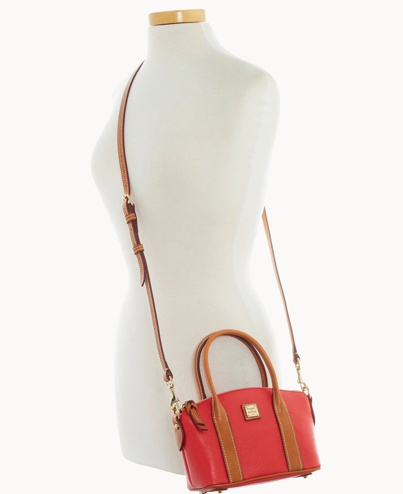 Saffiano Small Madeline Satchel - Image 16