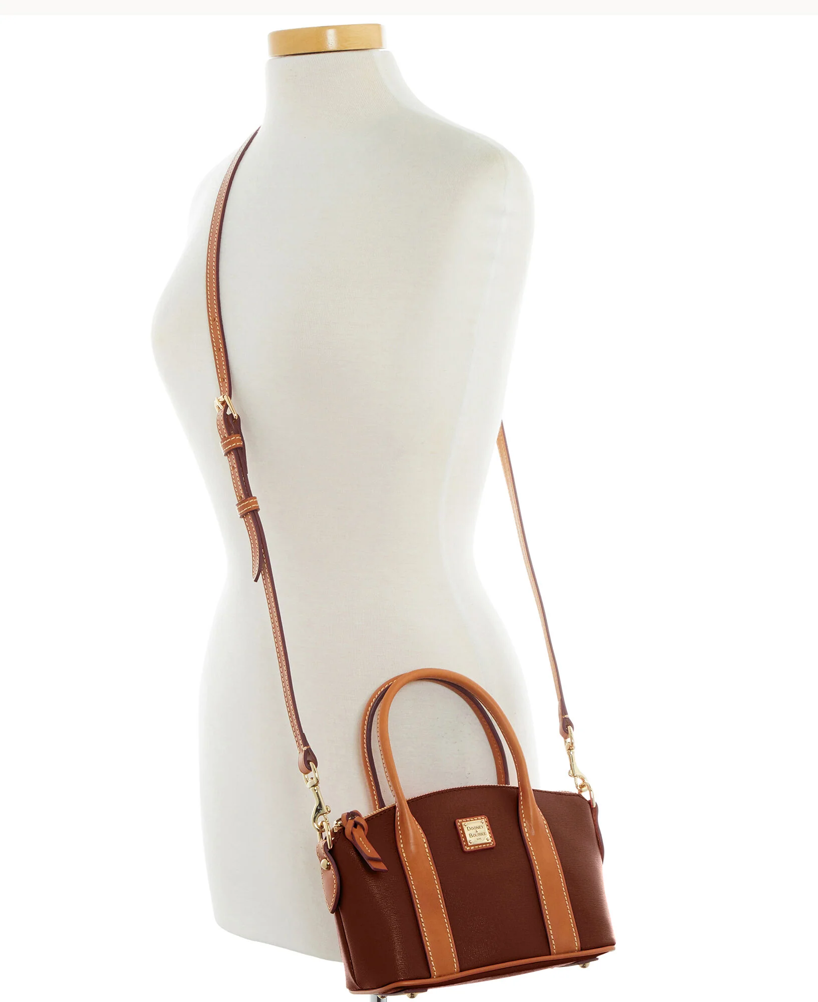Saffiano Small Madeline Satchel - Image 4