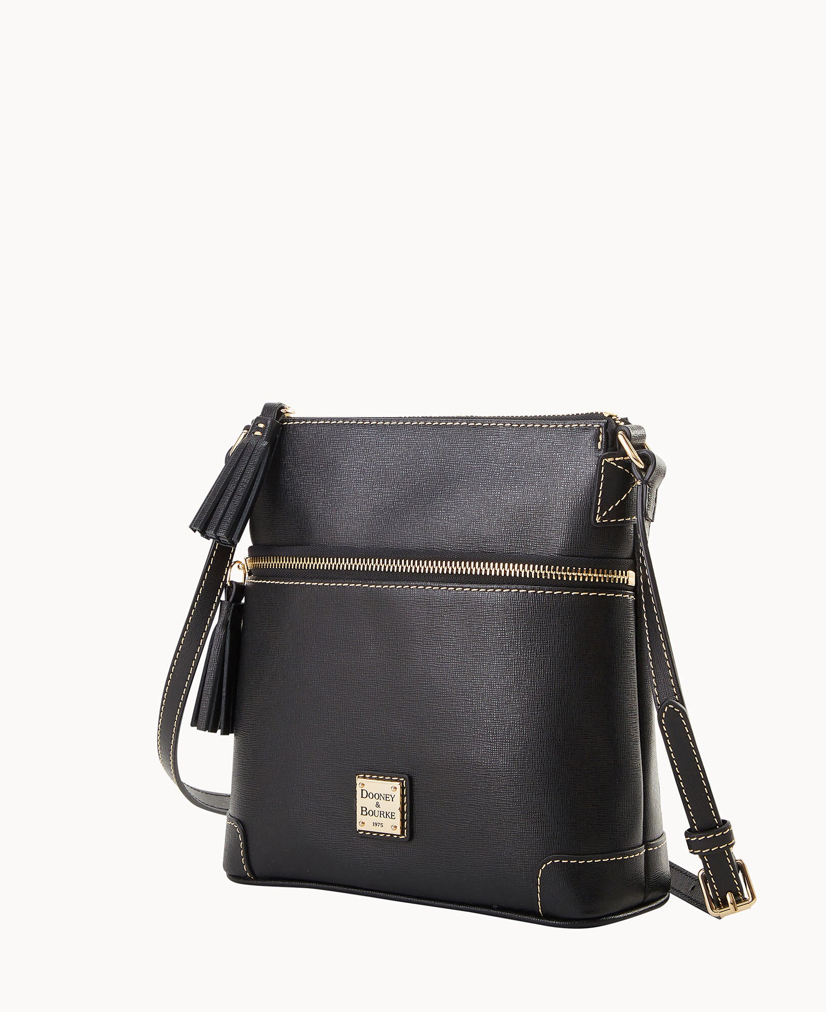 Saffiano Small Tassel Crossbody - Image 2