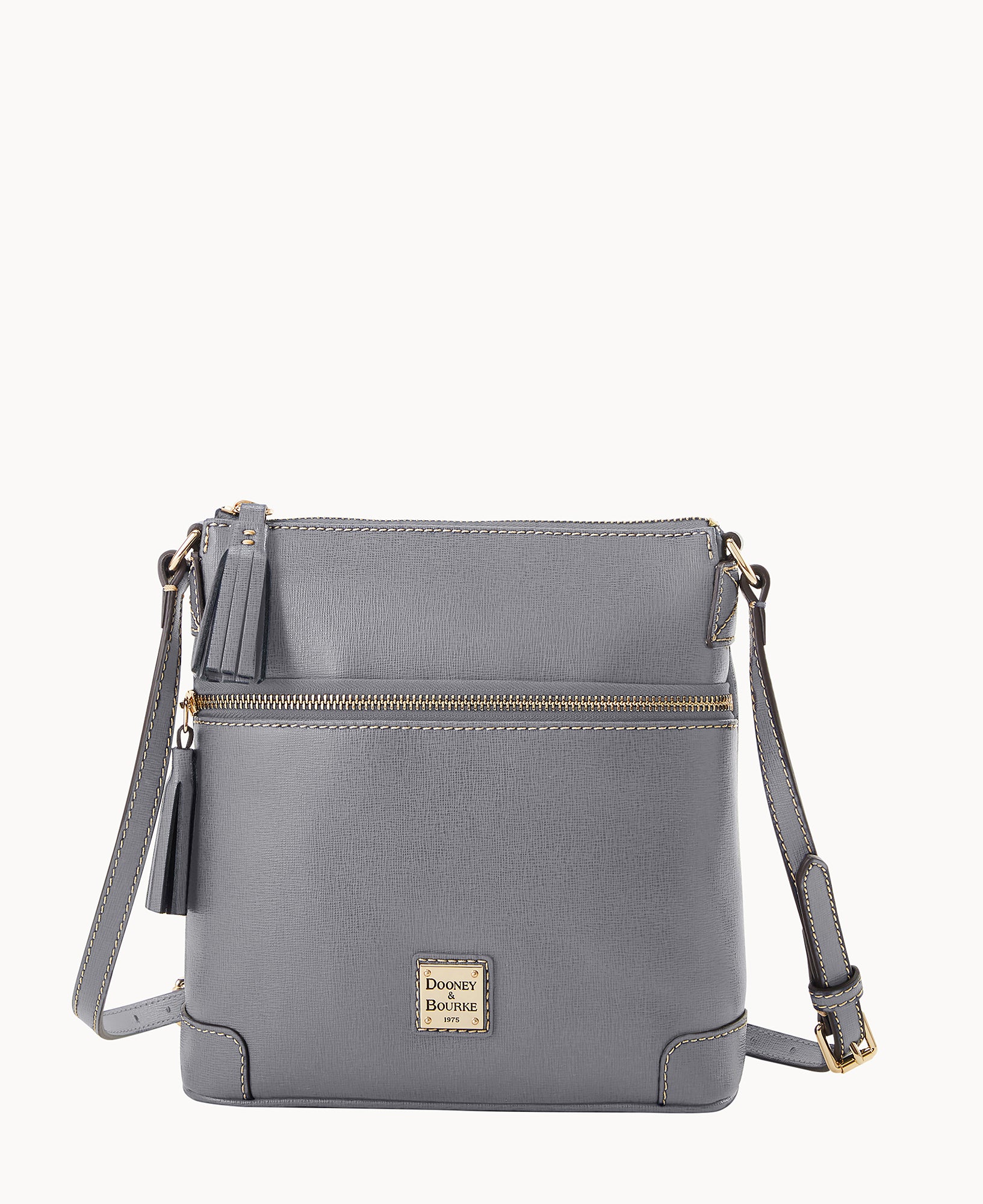 Saffiano Small Tassel Crossbody - Image 8