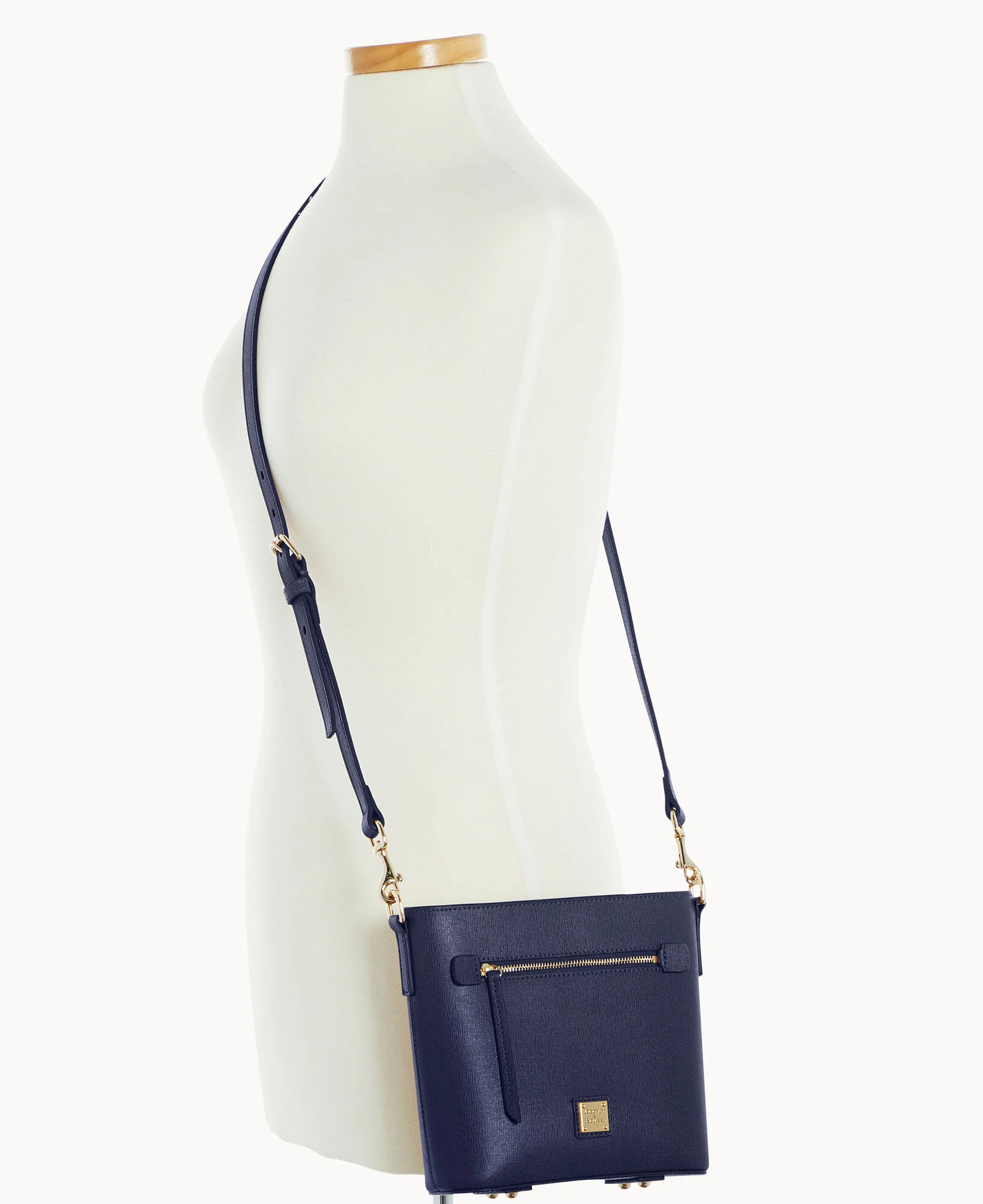 Saffiano Small Zip Crossbody - Image 17