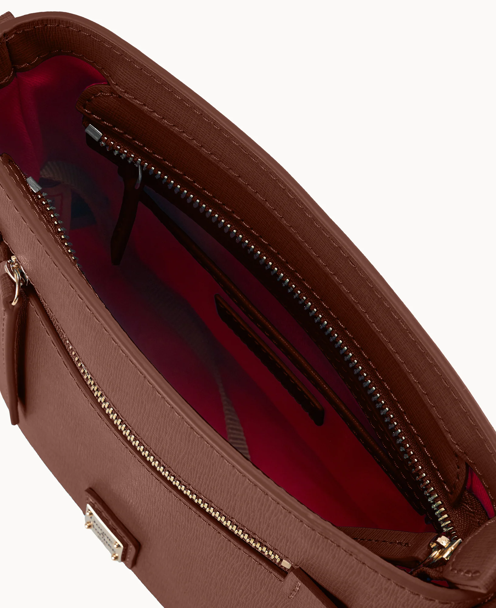 Saffiano Small Zip Crossbody - Image 51